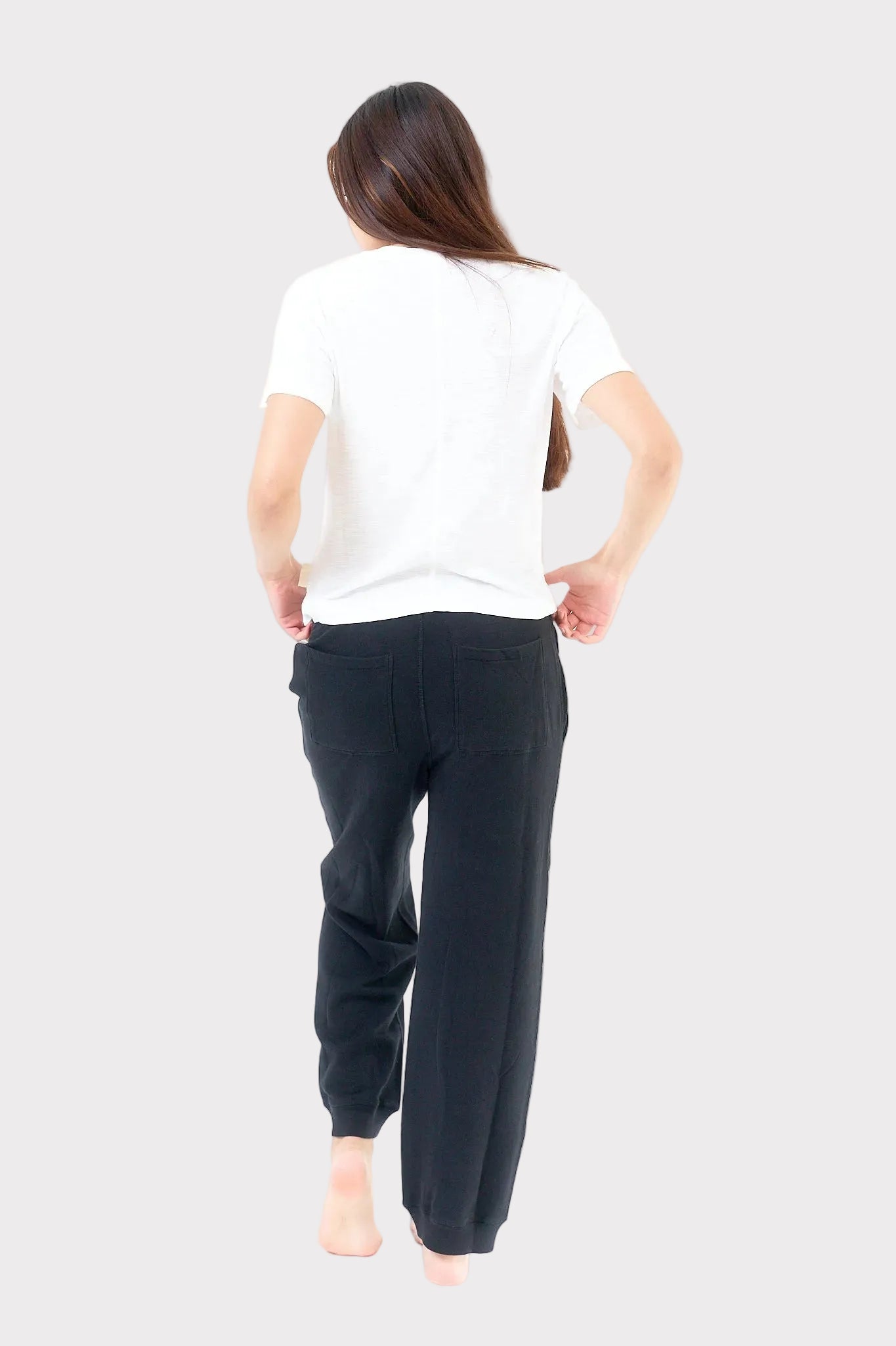 Organic Cotton French Terry Loose Fit Track Pants