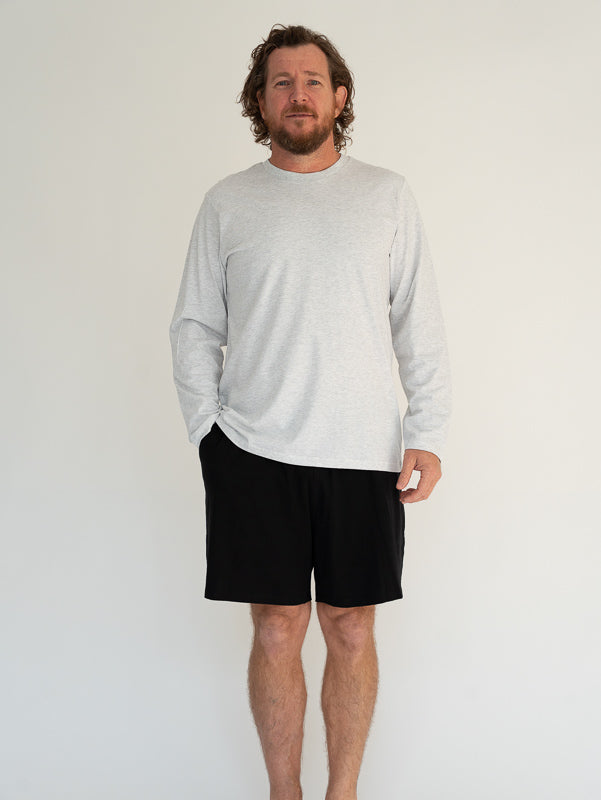 Organic Cotton Long Sleeve T-shirt for Men