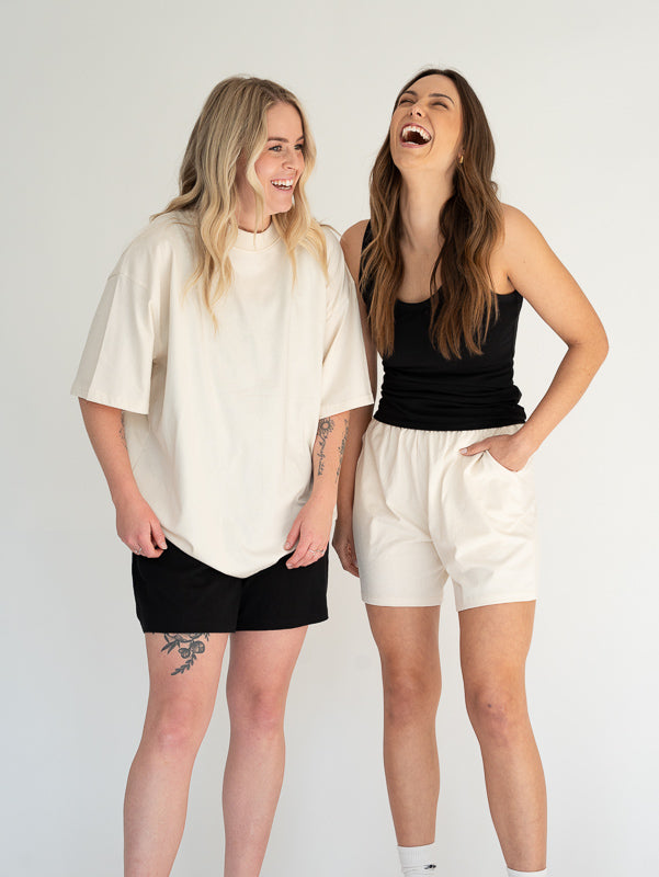 Organic Cotton Every Day Shorts for Men and Women