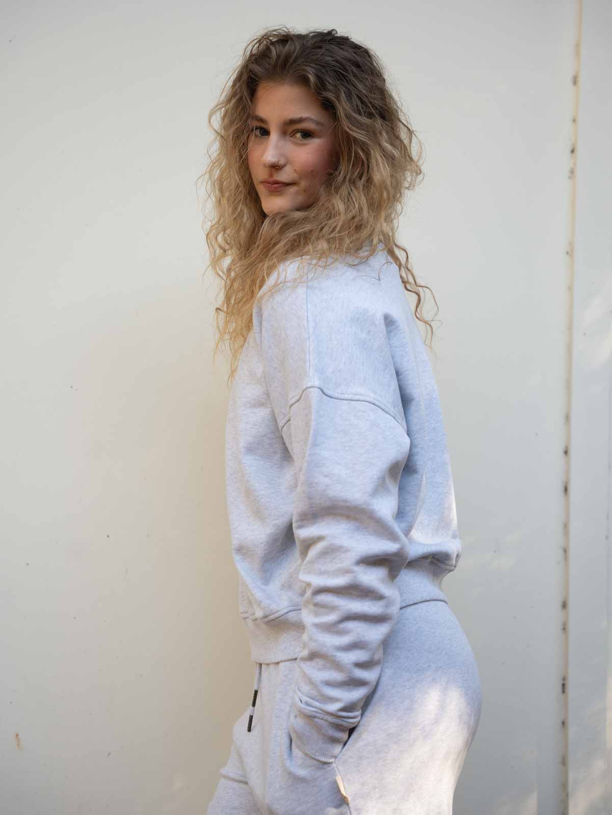 Wide Leg Trackpants (Long) - Regenerative Organic Cotton
