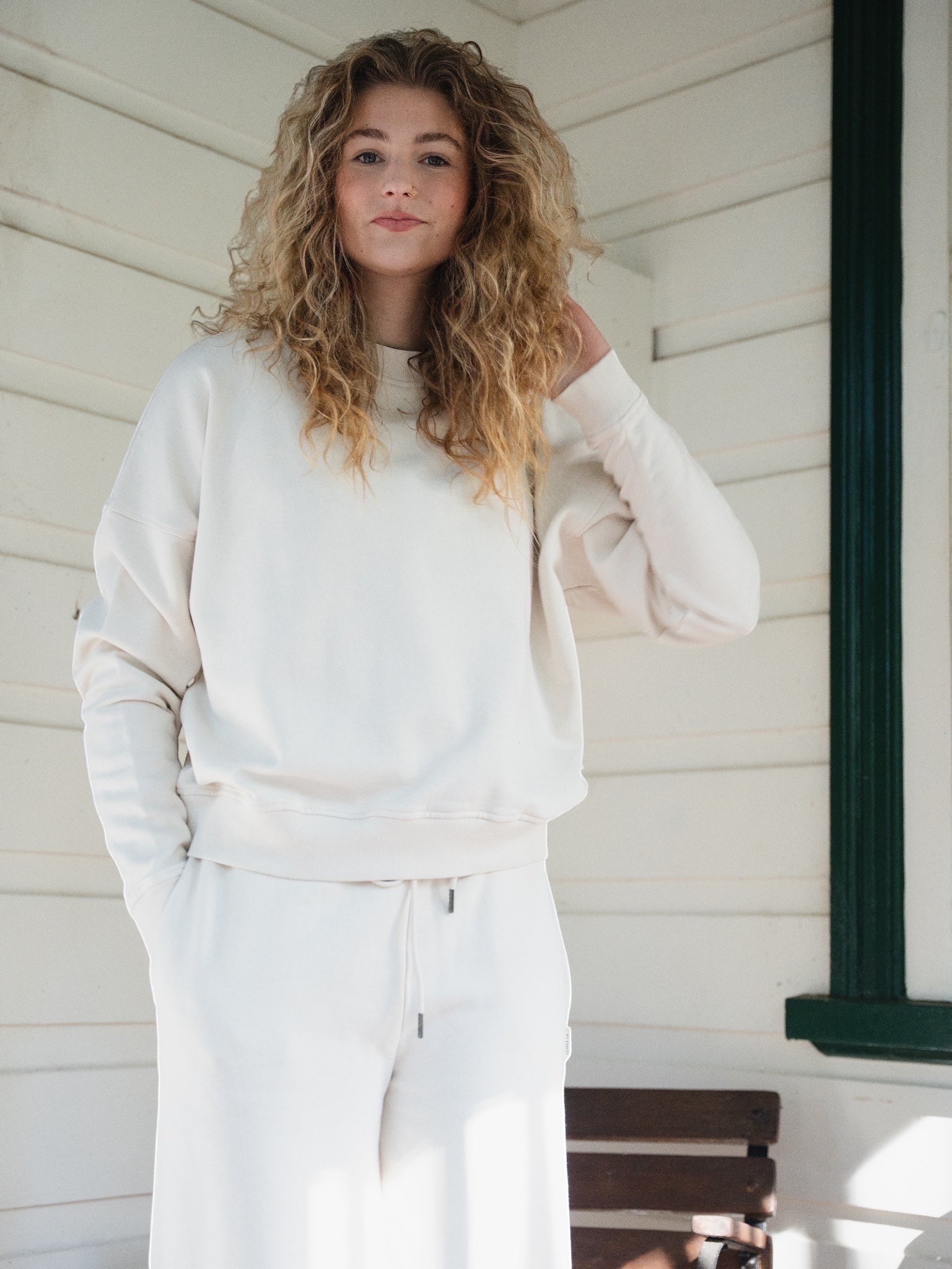 Natural raw top and pants from STAPLE Co