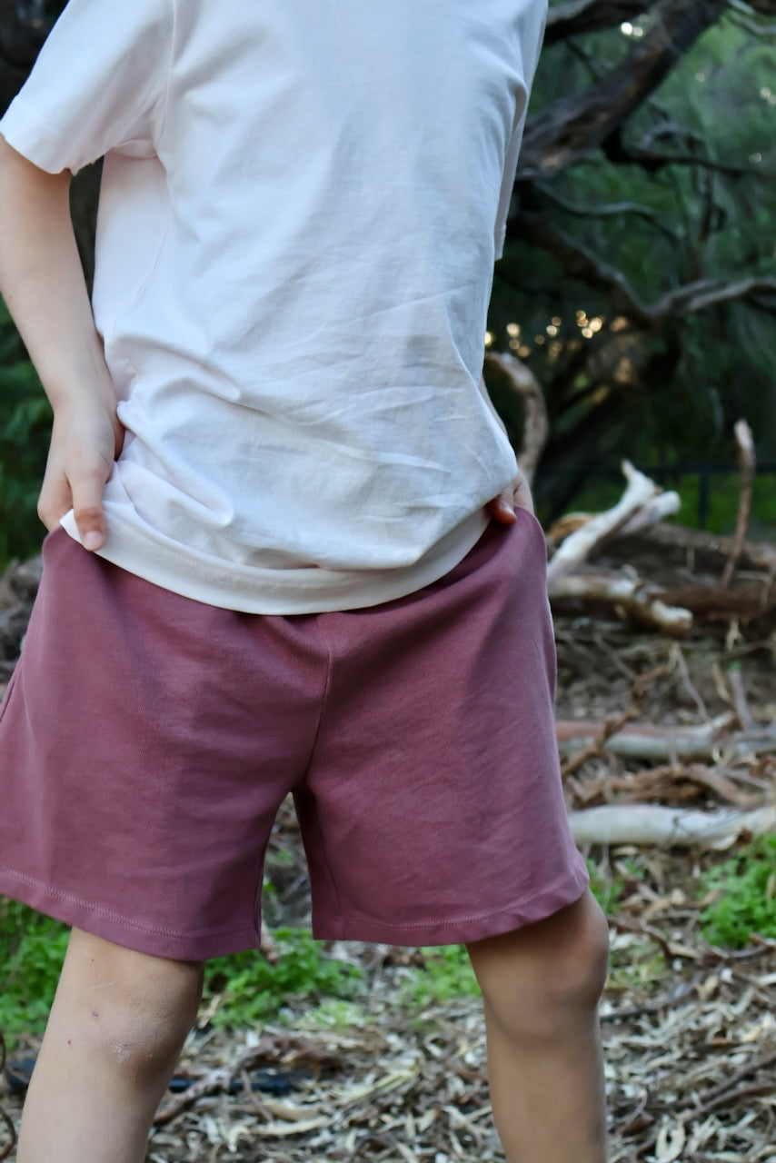 STAPLE Co Regenerative Organic Certified Cotton t-shirt and shorts