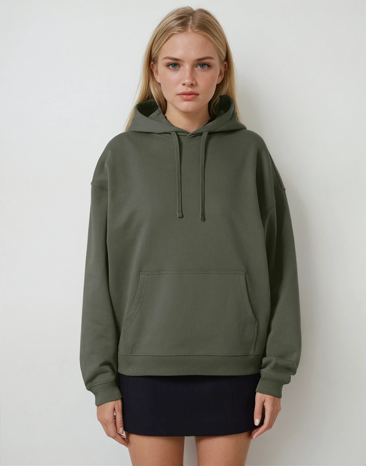 Oversized Hoodie - Khaki