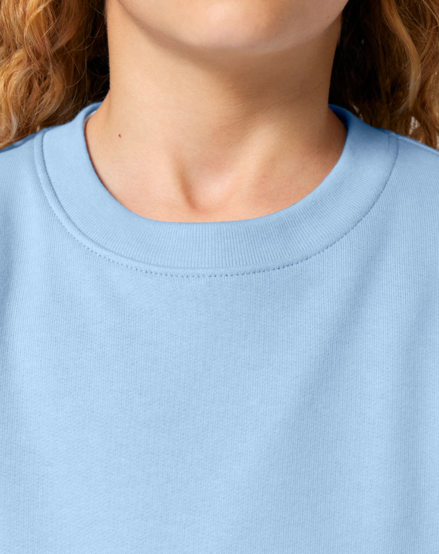 Organic Cotton kids jumper - Blue Soul
