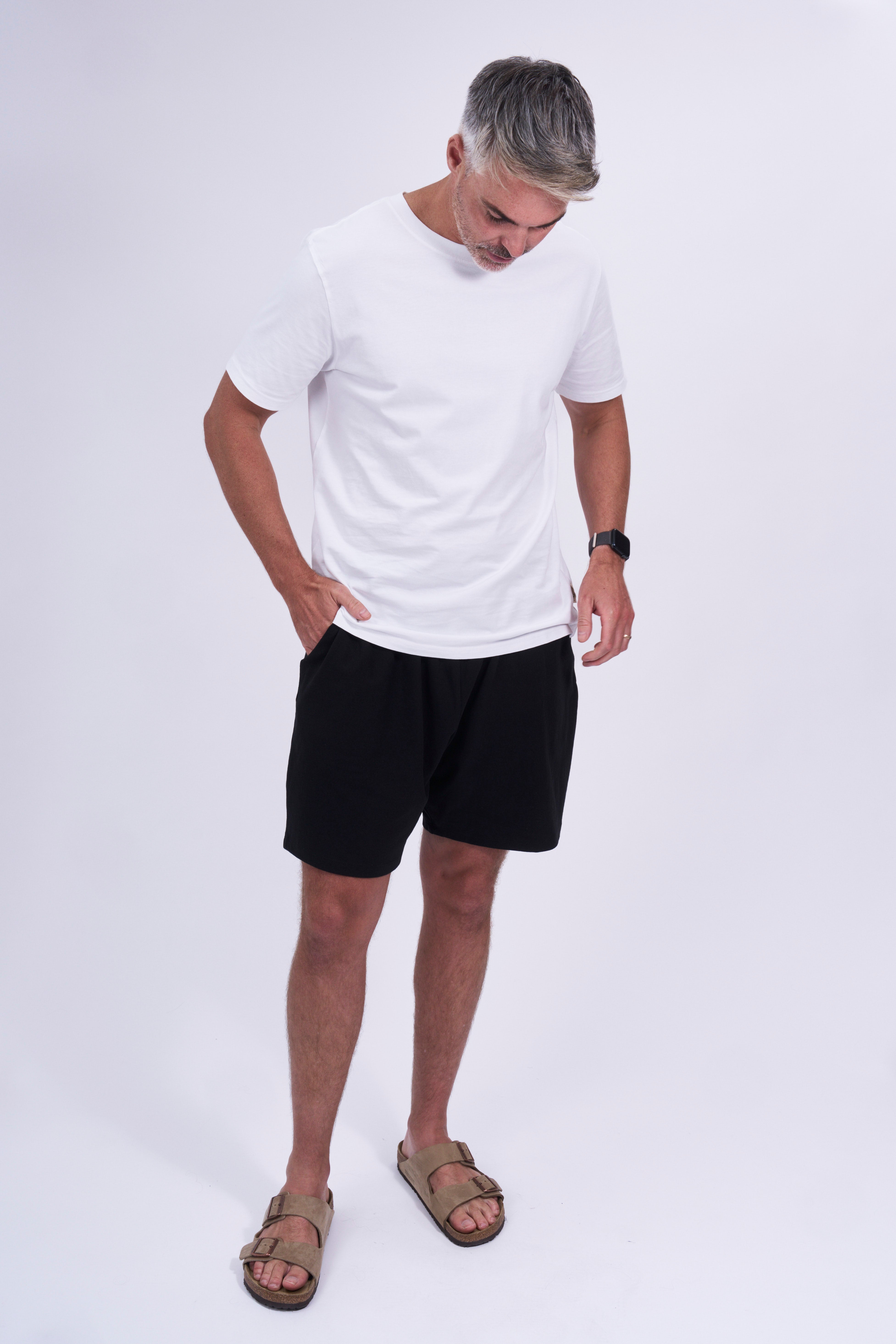 STAPLE Co organic cotton everyday t-shirt and shorts
