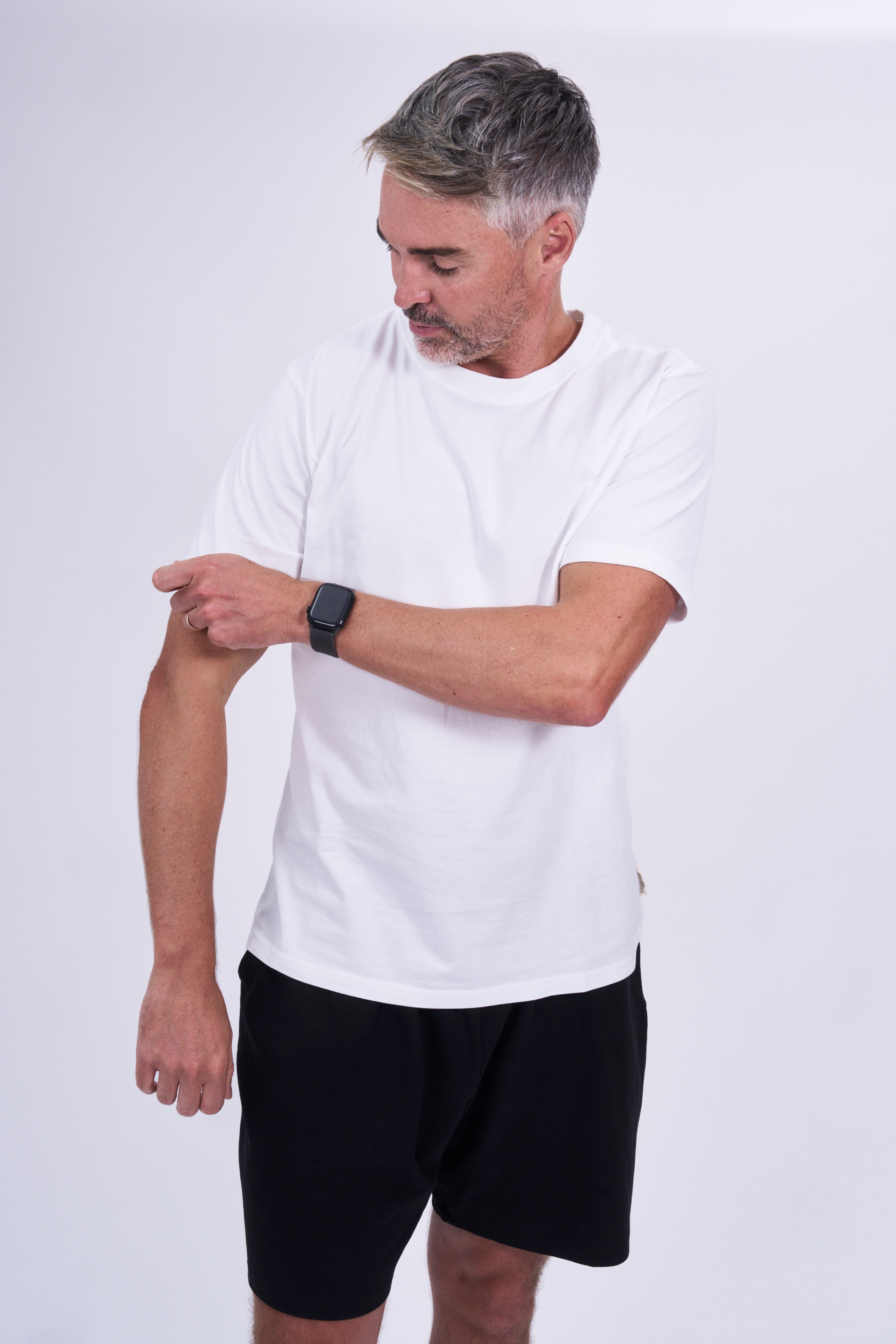 STAPLE Co organic cotton everyday t-shirt and shorts