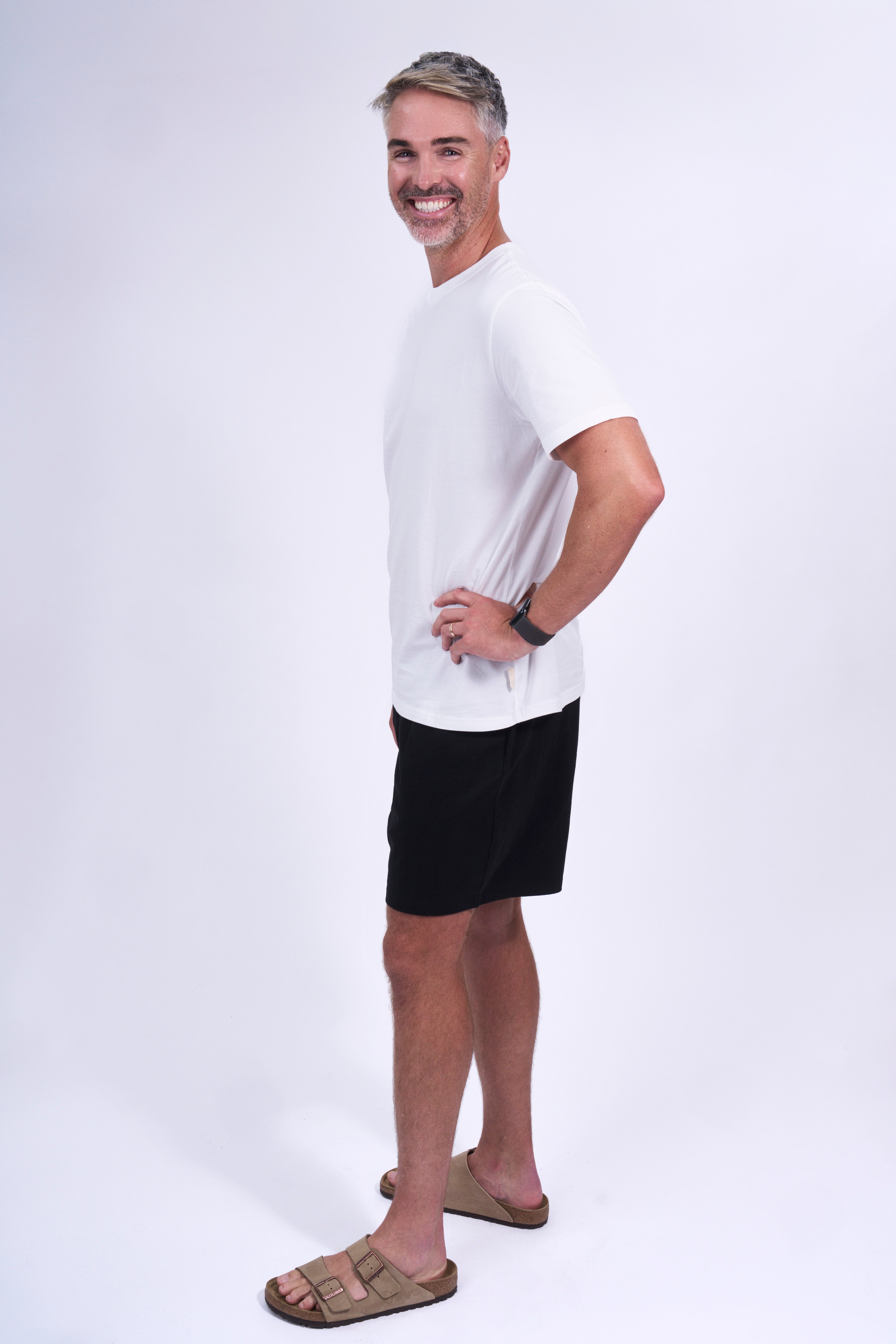 STAPLE Co organic cotton everyday t-shirt and shorts