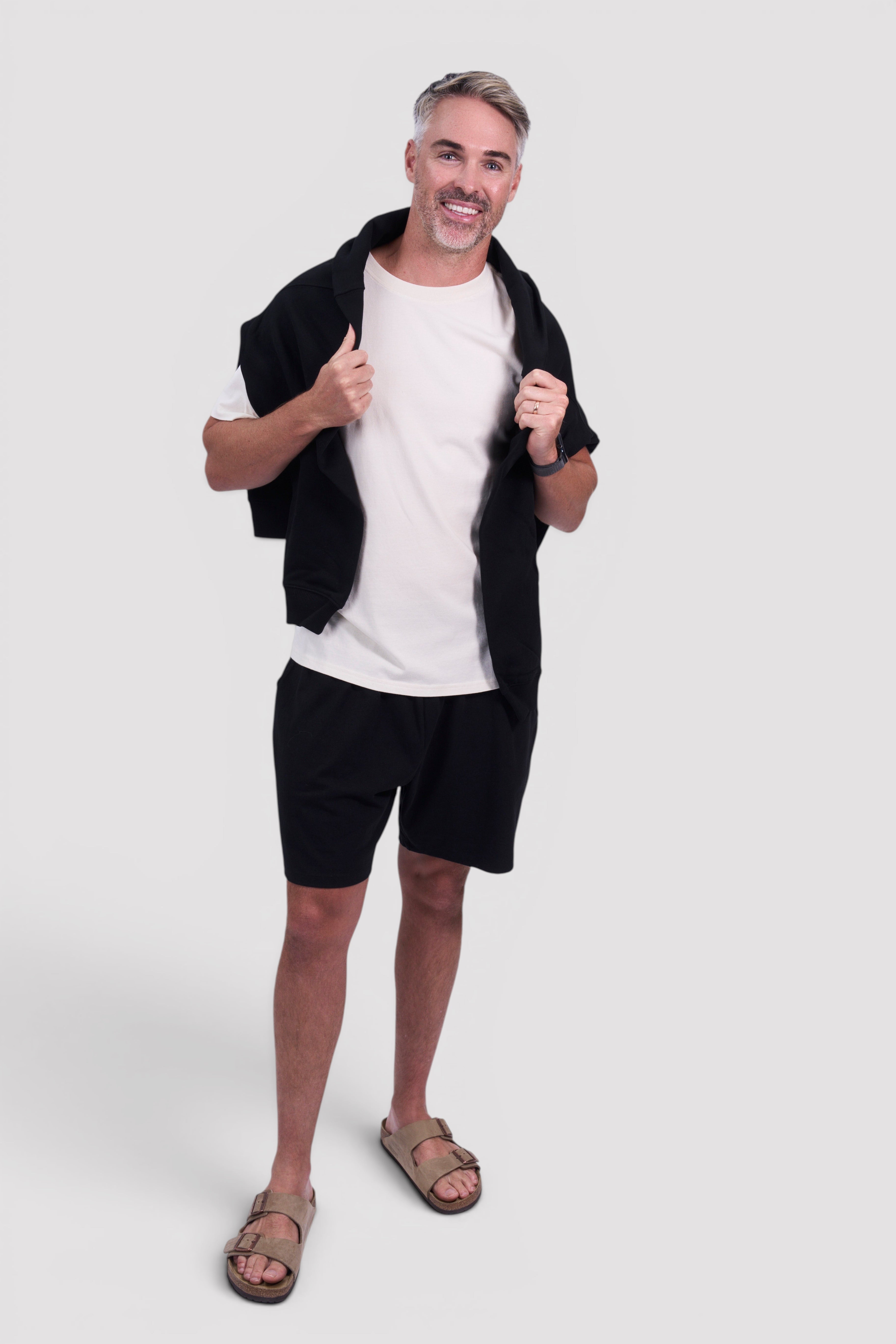 STAPLE Co organic cotton everyday t-shirt and shorts