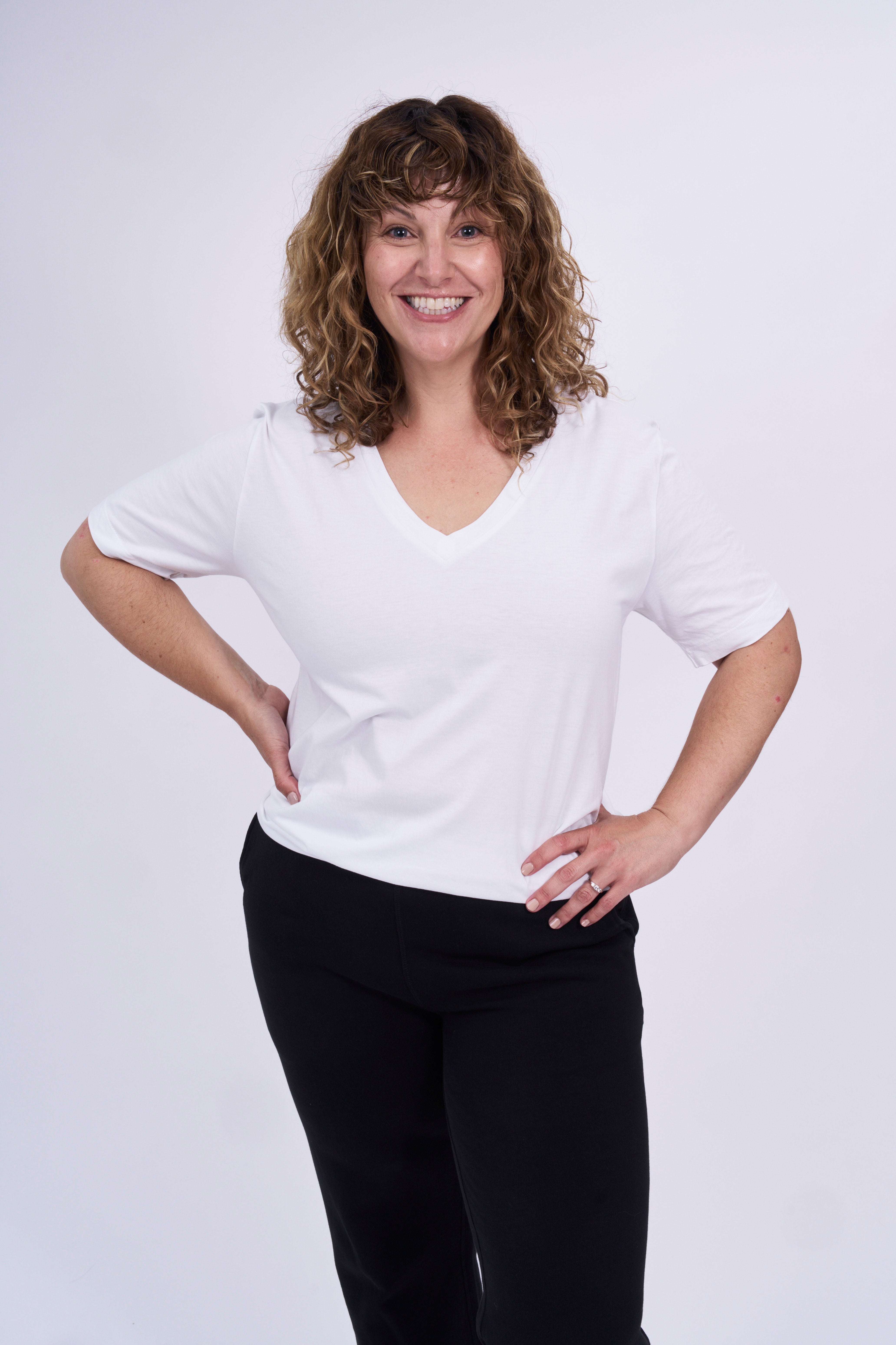 Organic Cotton V-Neck T-shirt