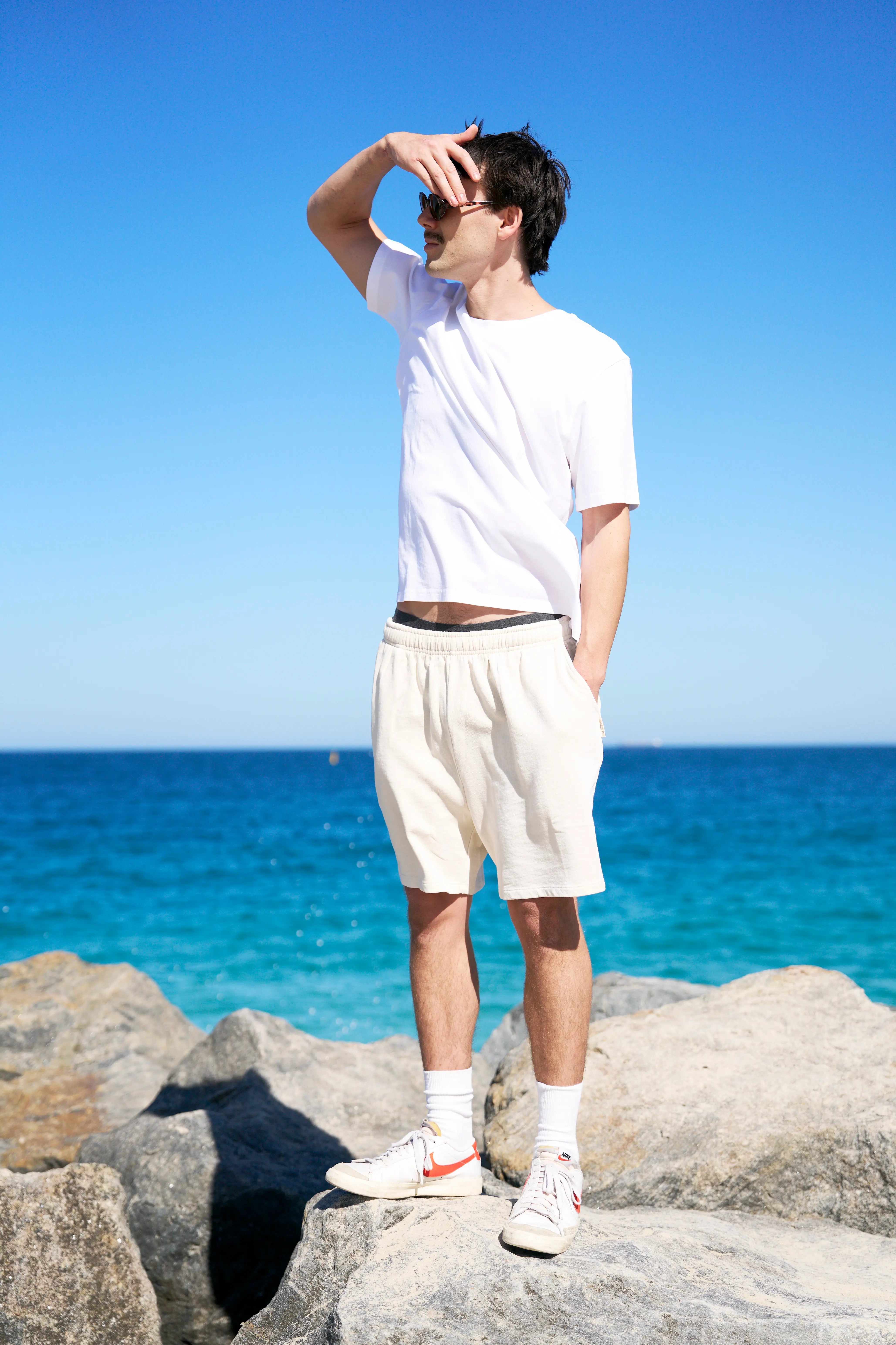 Organic Cotton French Terry Shorts for Men