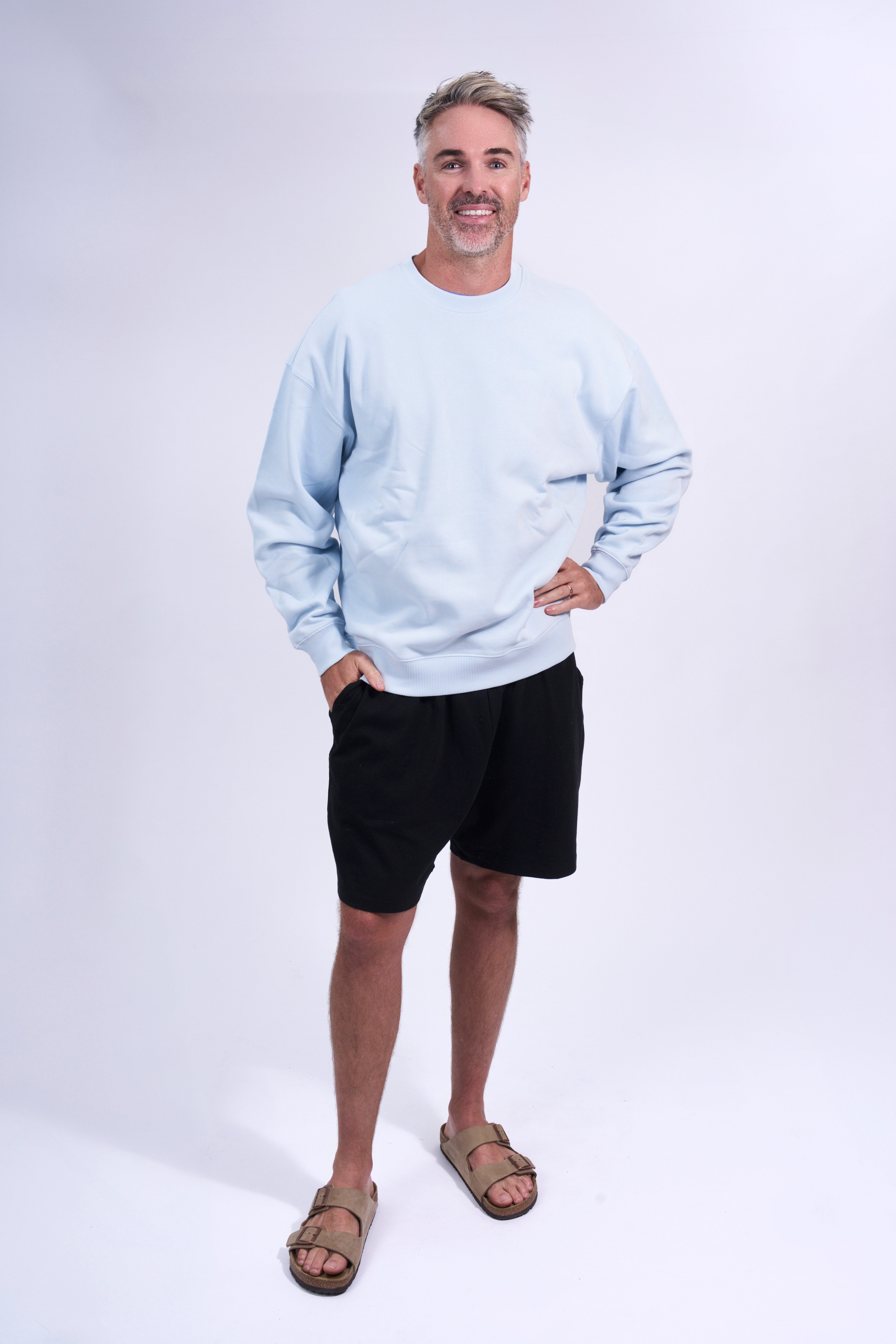 Organic cotton unisex oversized jumper
