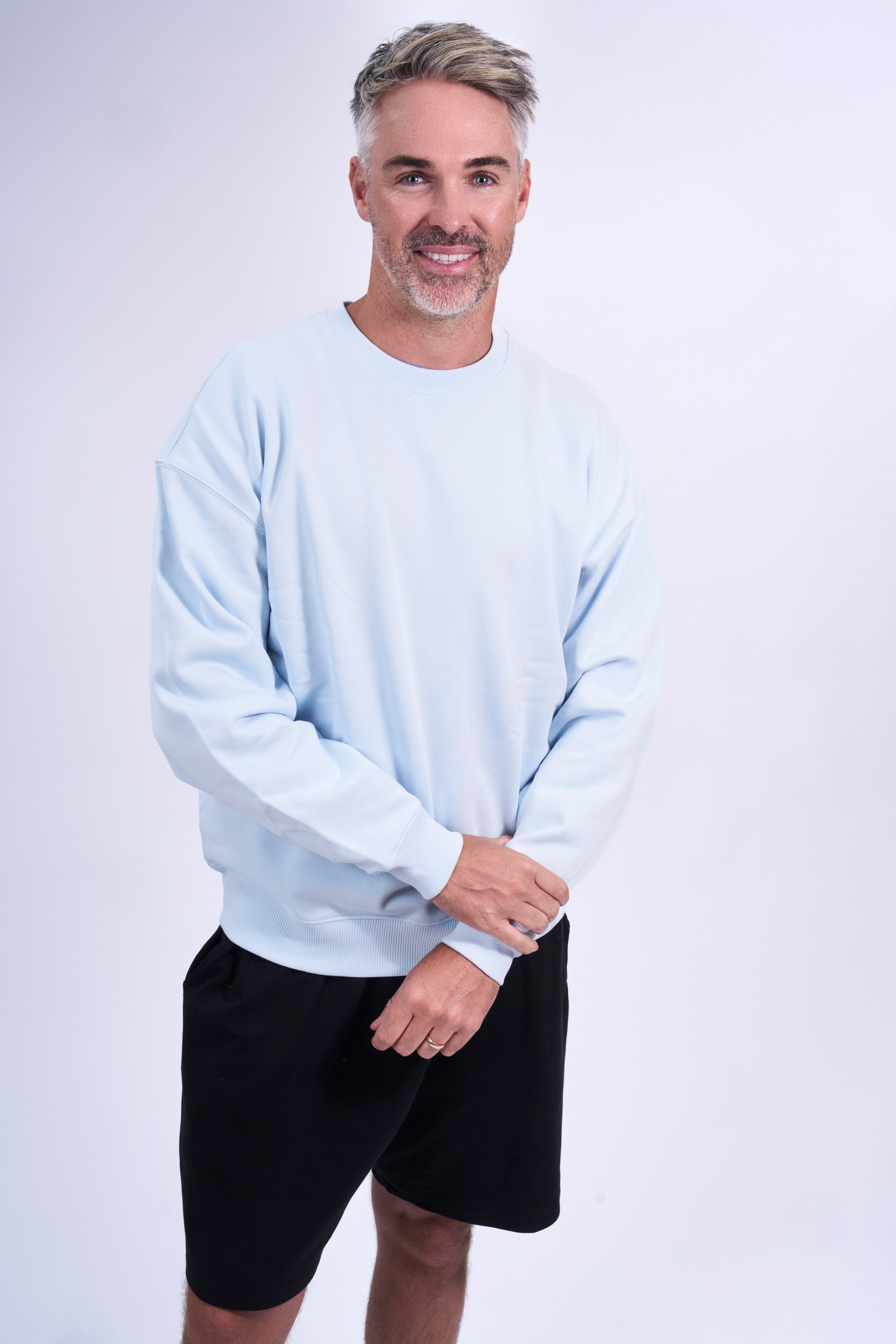 Organic cotton unisex oversized jumper