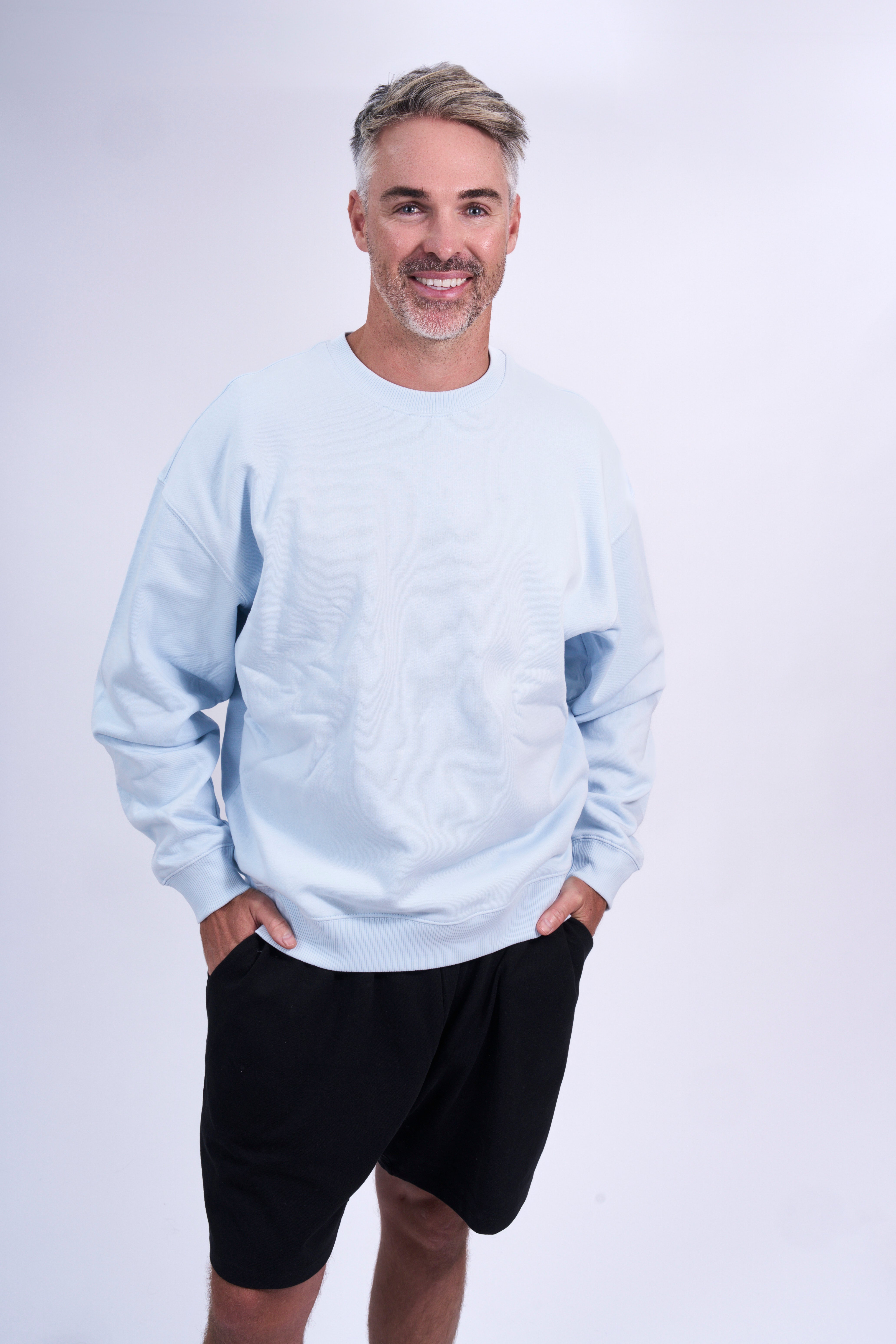 Organic cotton unisex oversized jumper