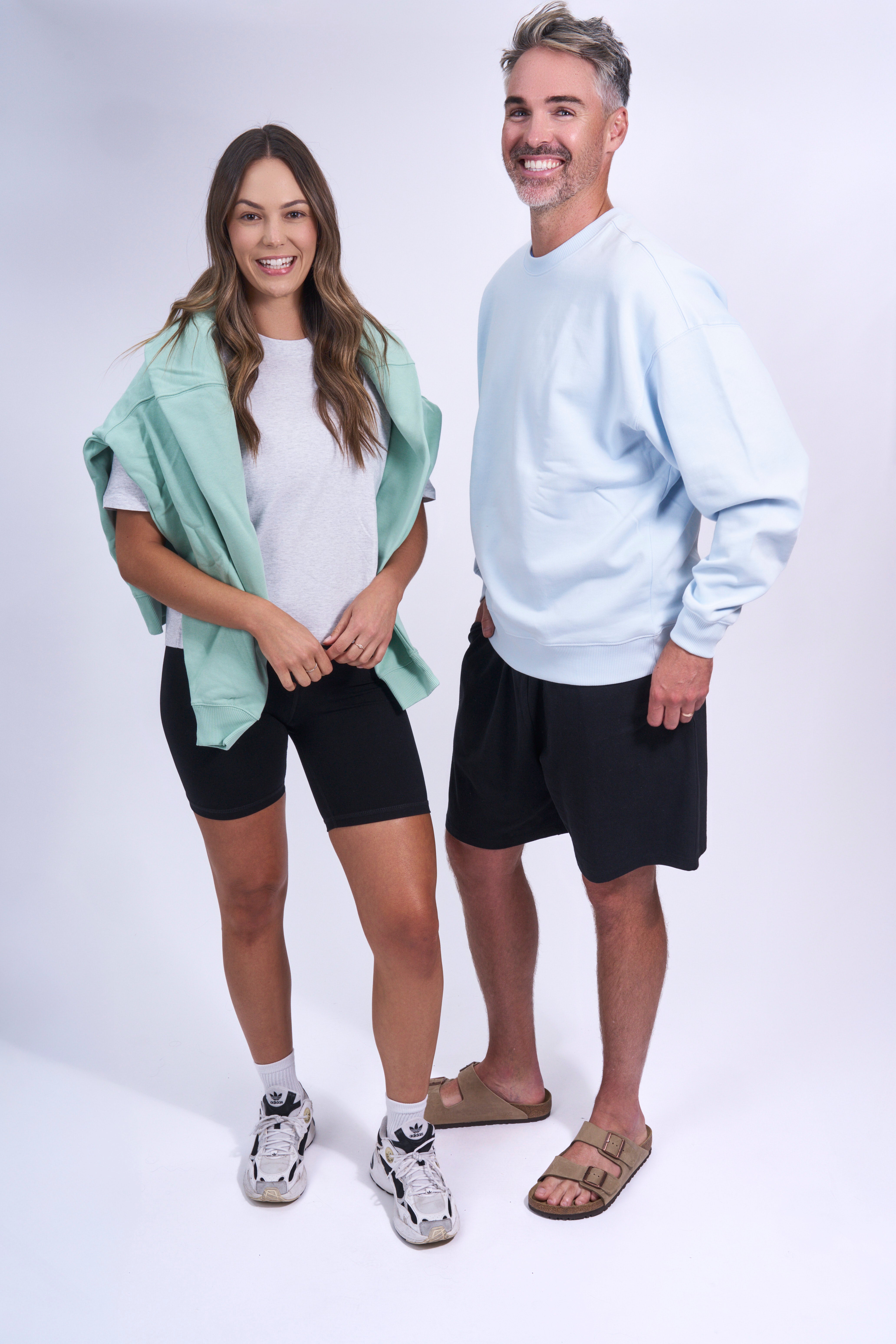 Organic cotton unisex oversized jumper