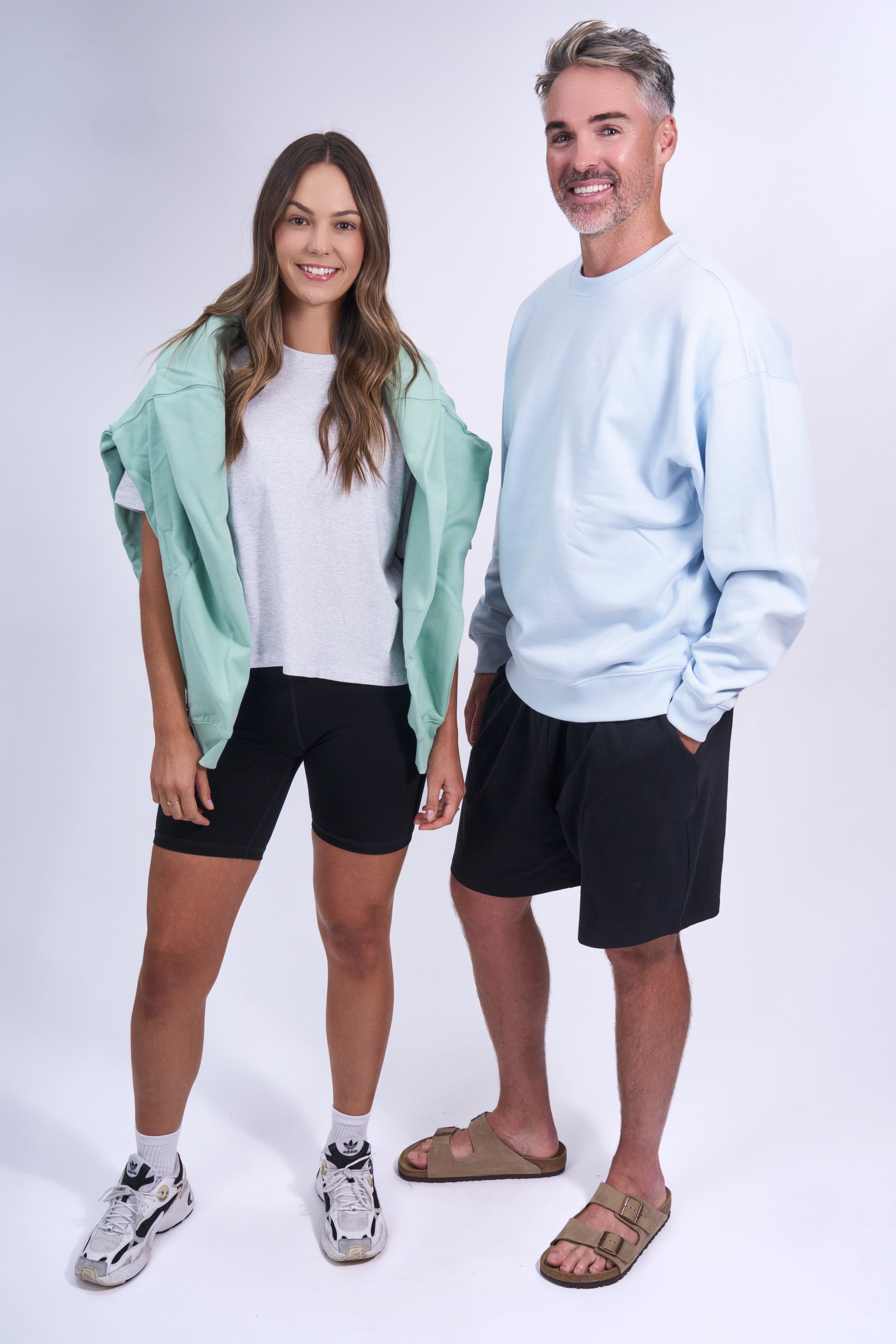 Organic cotton unisex oversized jumper