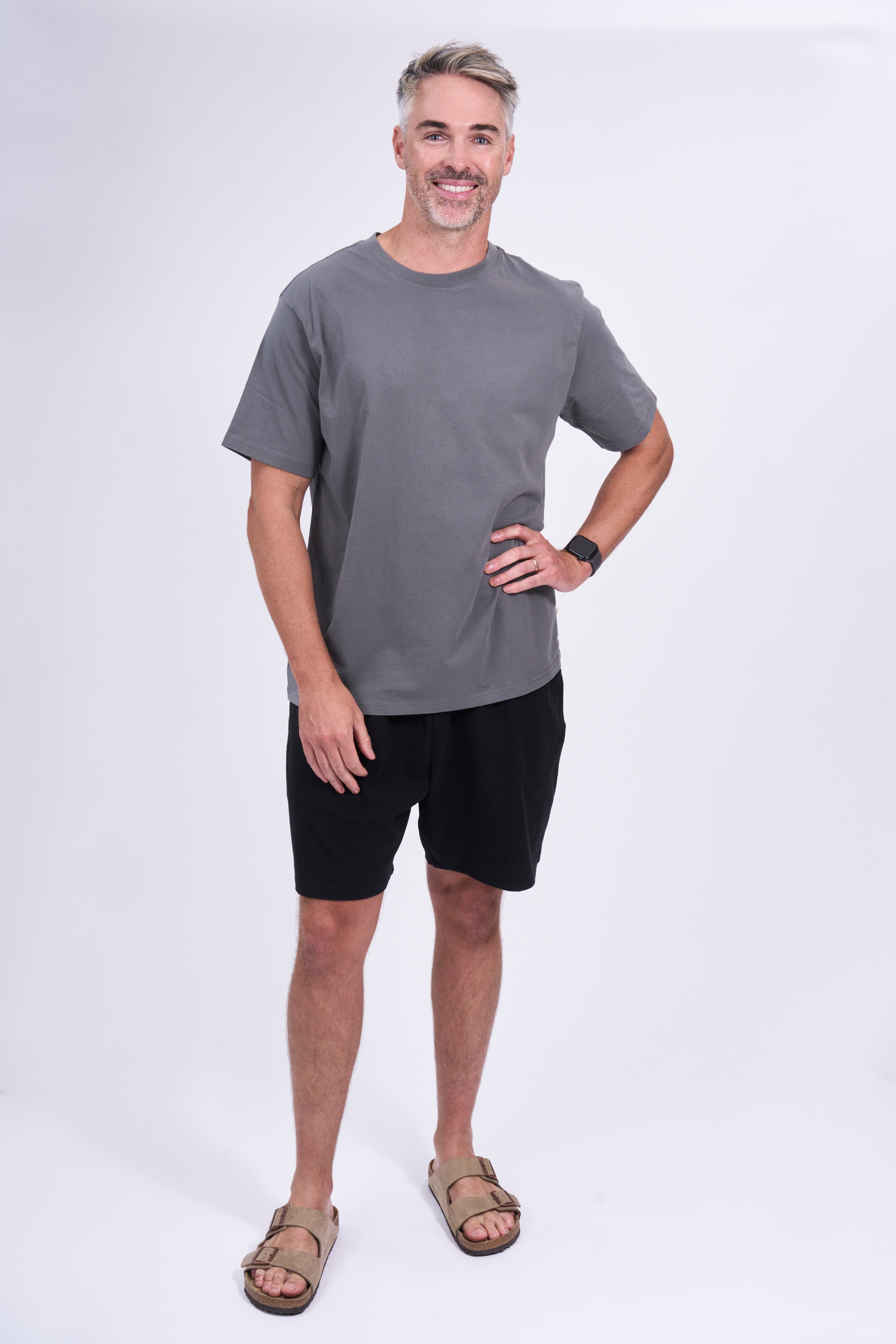 STAPLE Co organic cotton everyday t-shirt and shorts