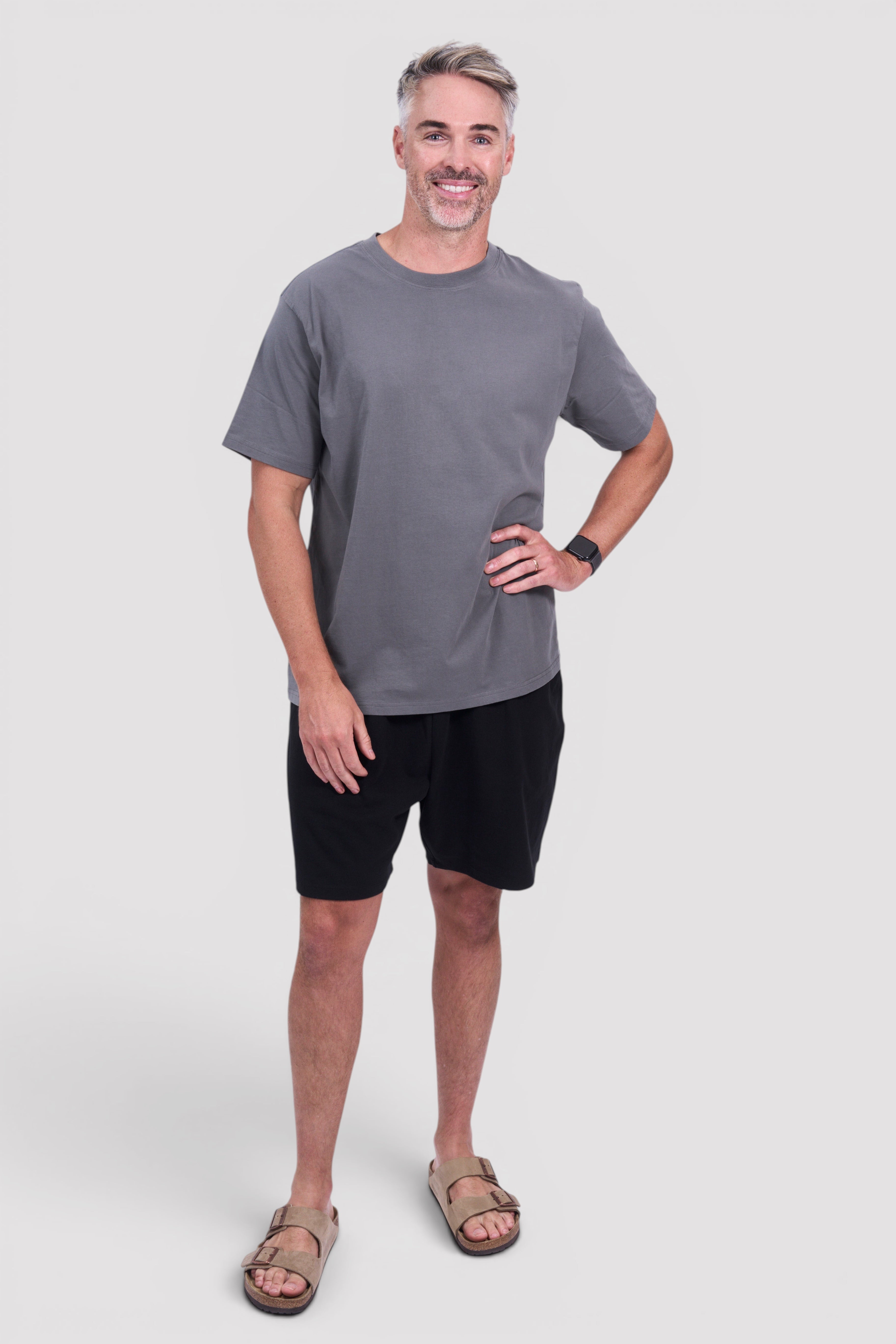 STAPLE Co organic cotton everyday t-shirt and shorts
