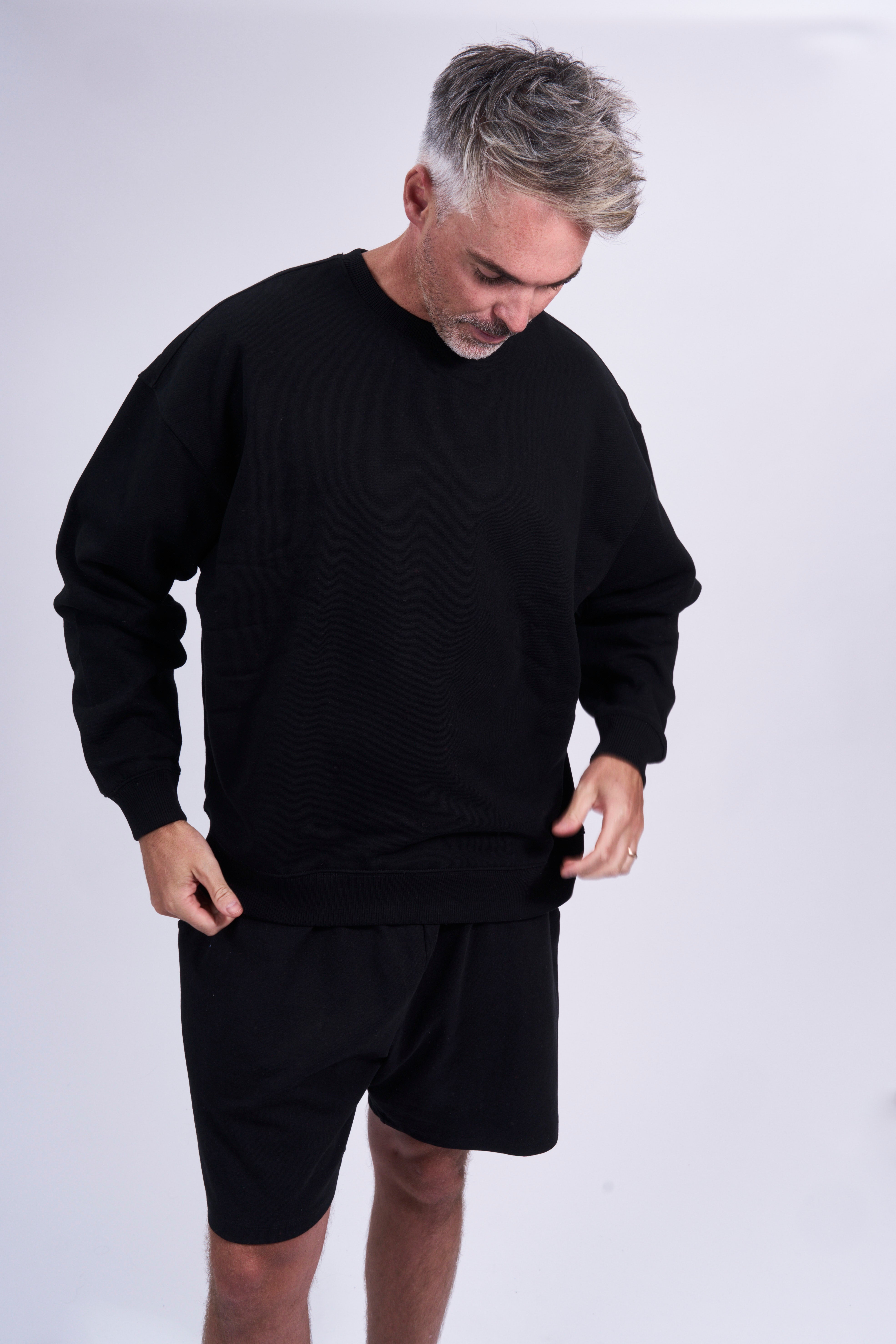 Organic cotton unisex oversized jumper