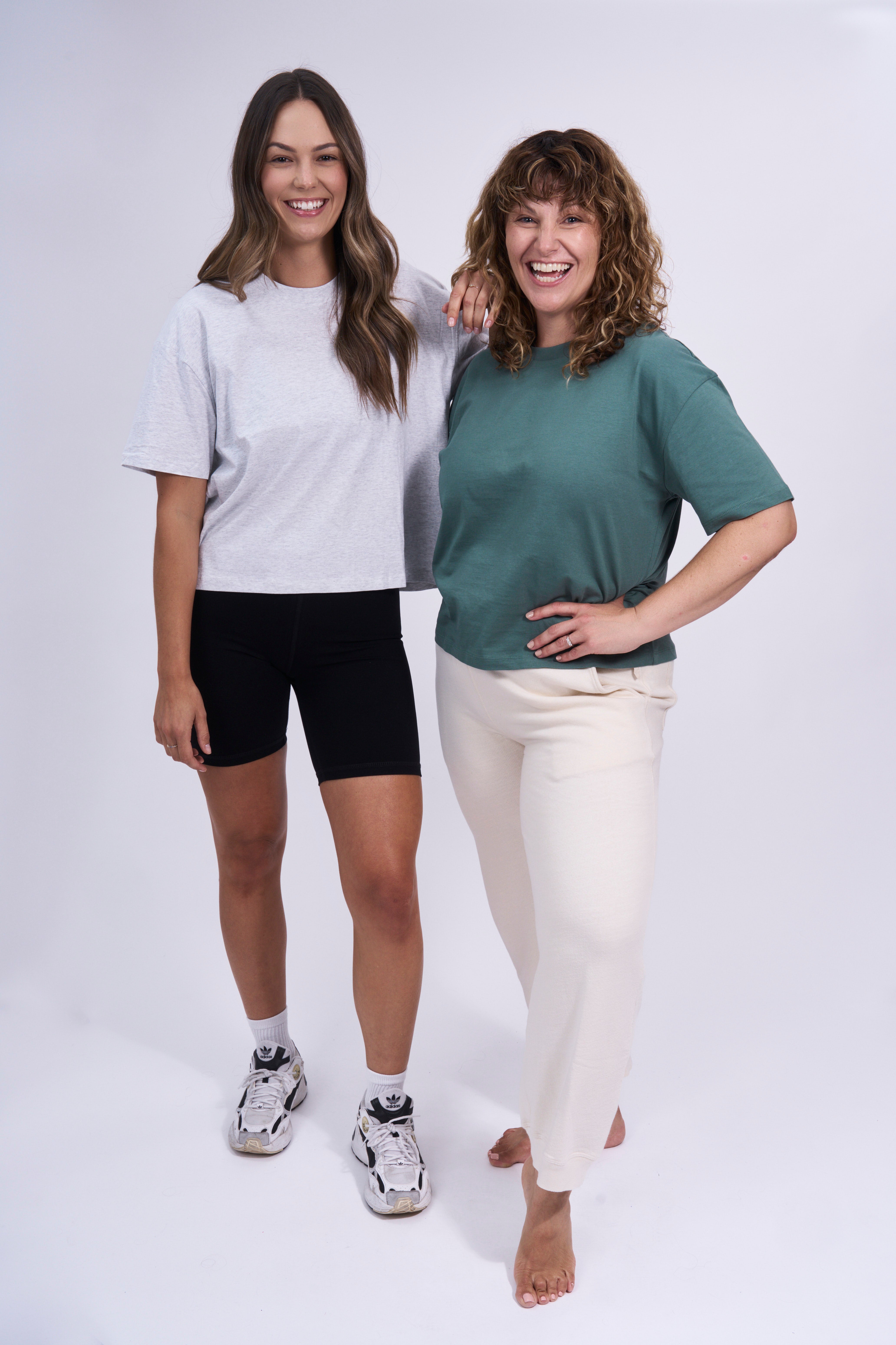 Boxy Crop for Women - Organic Cotton