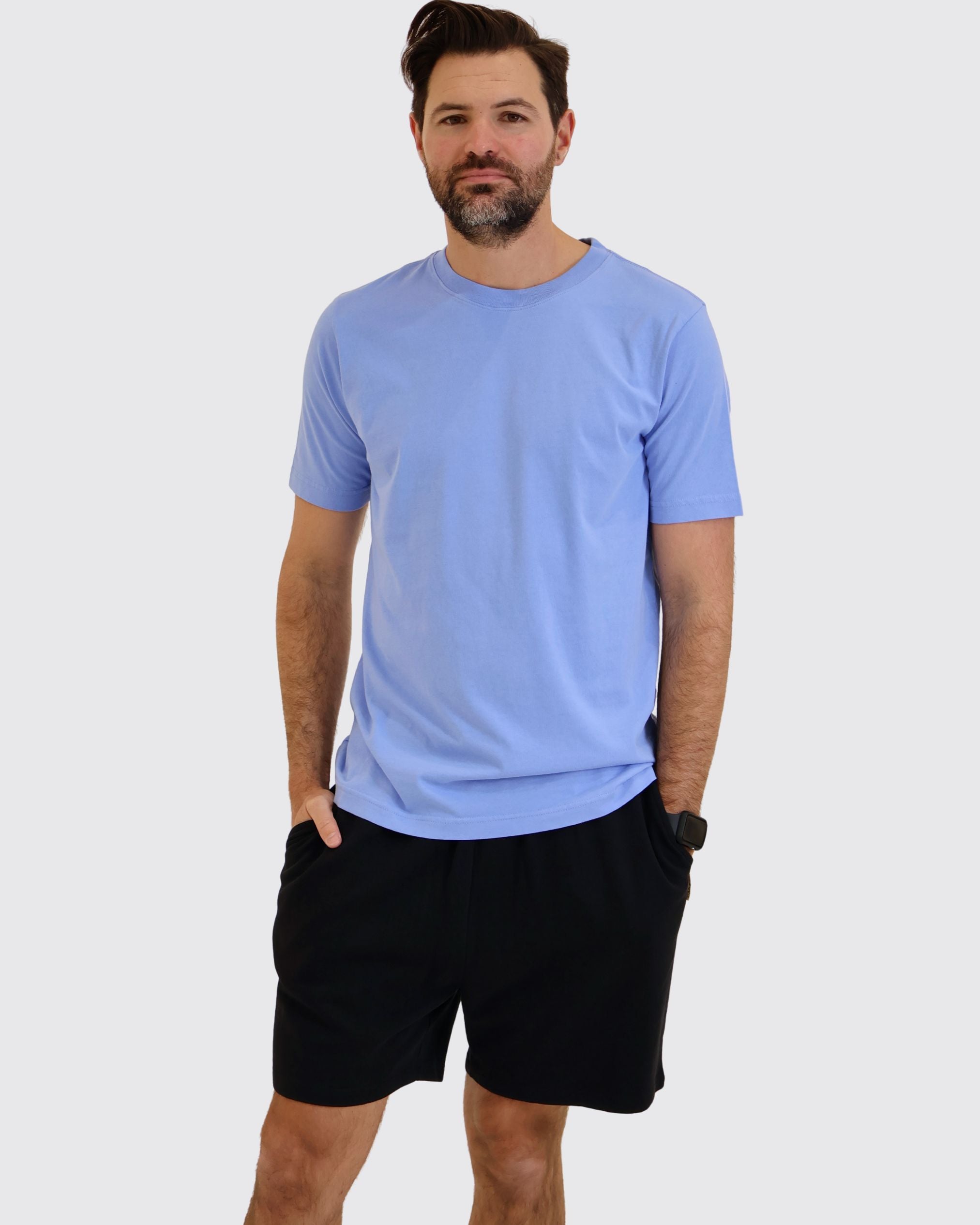 STAPLE Co Blue, Regenerative Organic Certified Cotton T-shirt