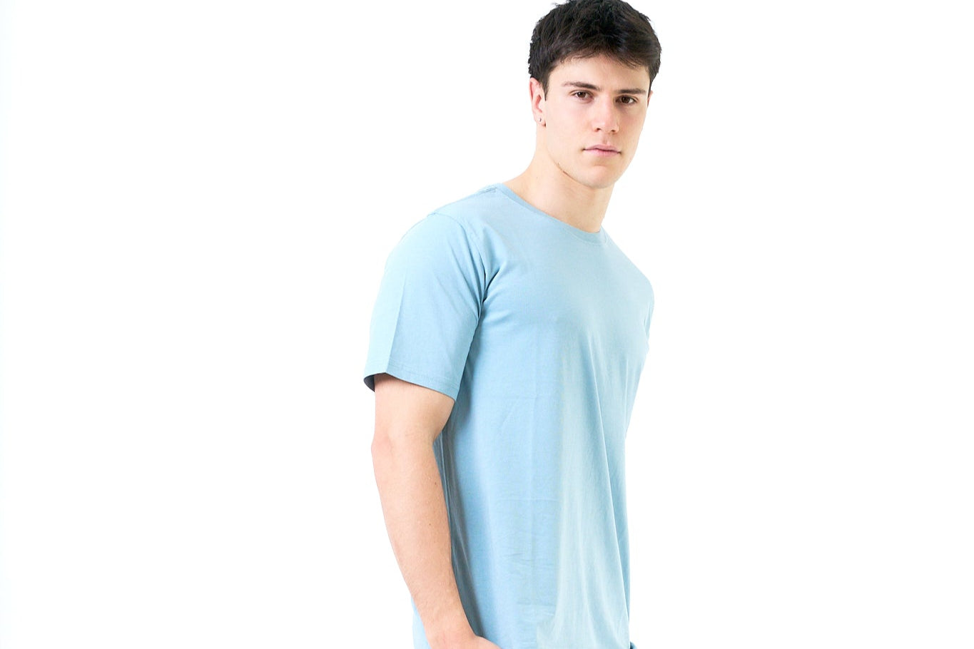 Organic Cotton Classic Crew Neck Tee for Men