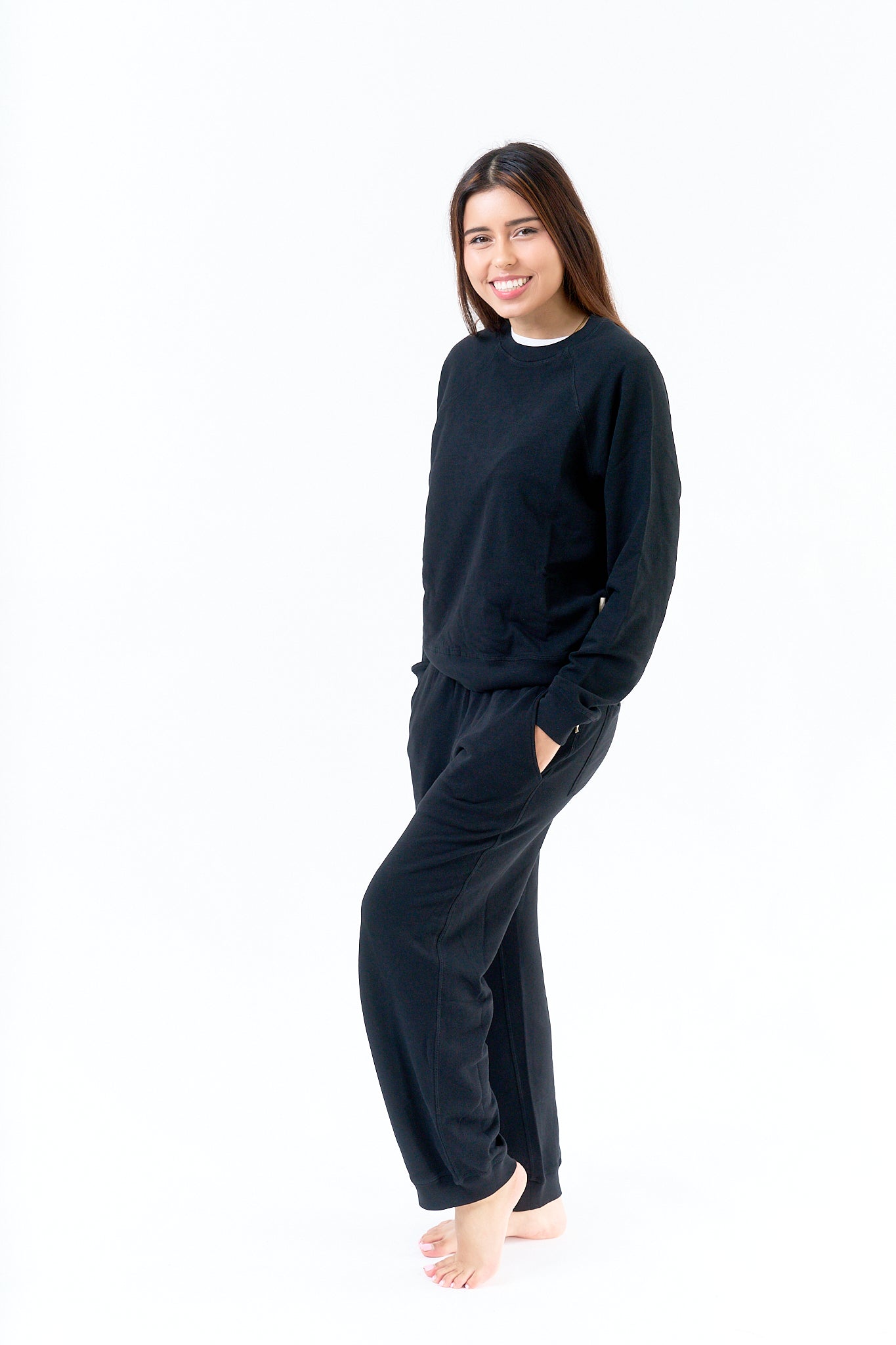 Organic Cotton Lightweight Terry Sweatshirt
