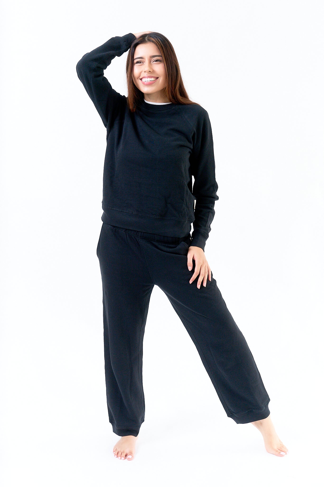 Organic Cotton Lightweight Terry Sweatshirt