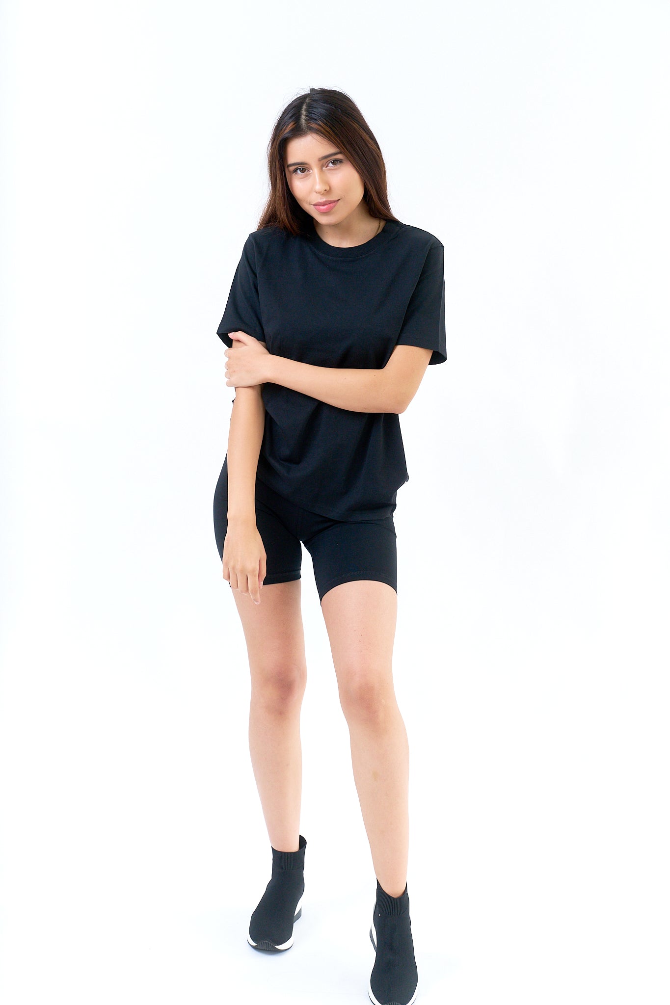 Organic Cotton Classic Crew Neck Tee for Women
