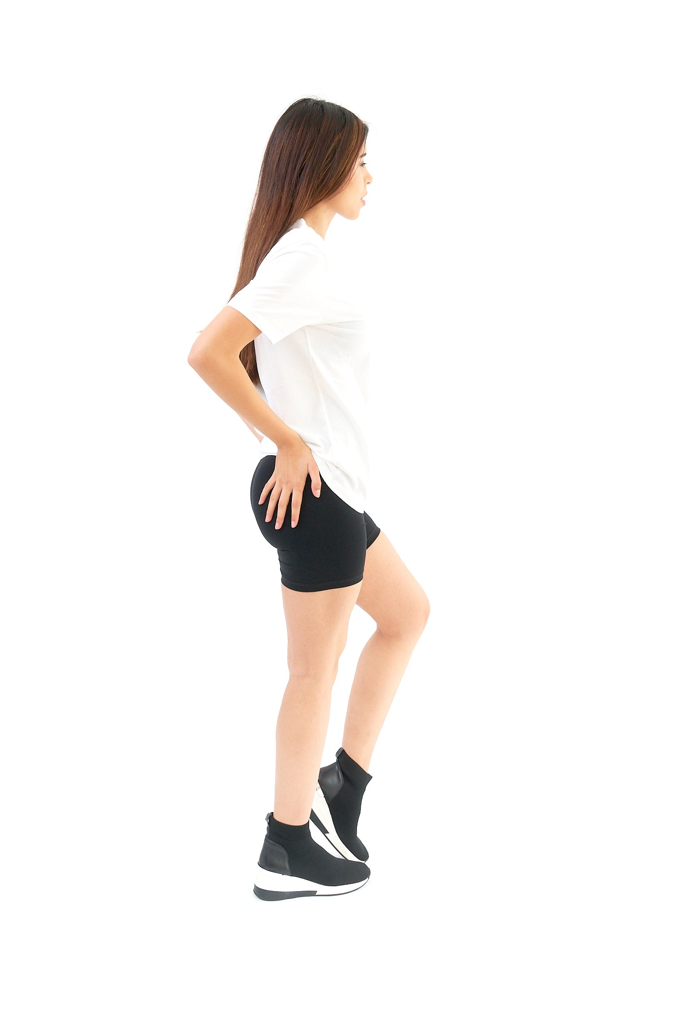 Organic Cotton Classic Crew Neck Tee for Women