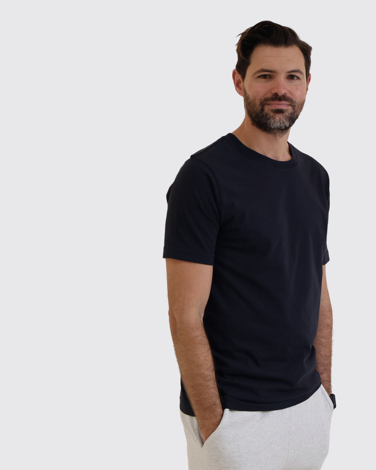 STAPLE Co Dark Navy, Regenerative Organic Certified Cotton T-shirt