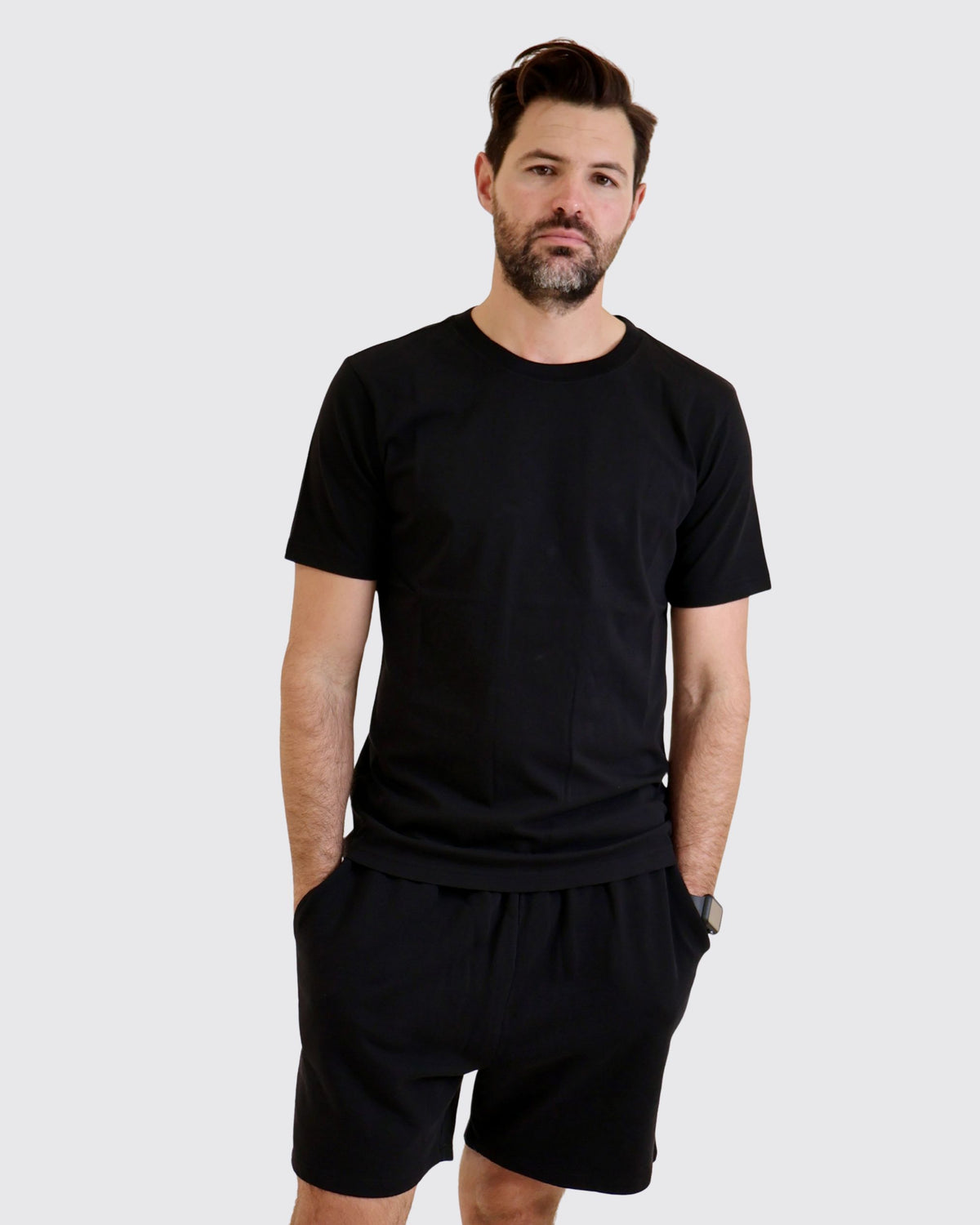 STAPLE Co Black, Regenerative Organic Certified Cotton T-shirt
