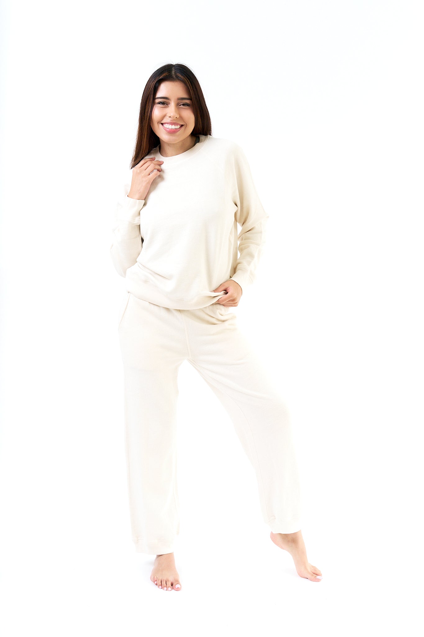 Organic Cotton Lightweight Terry Sweatshirt