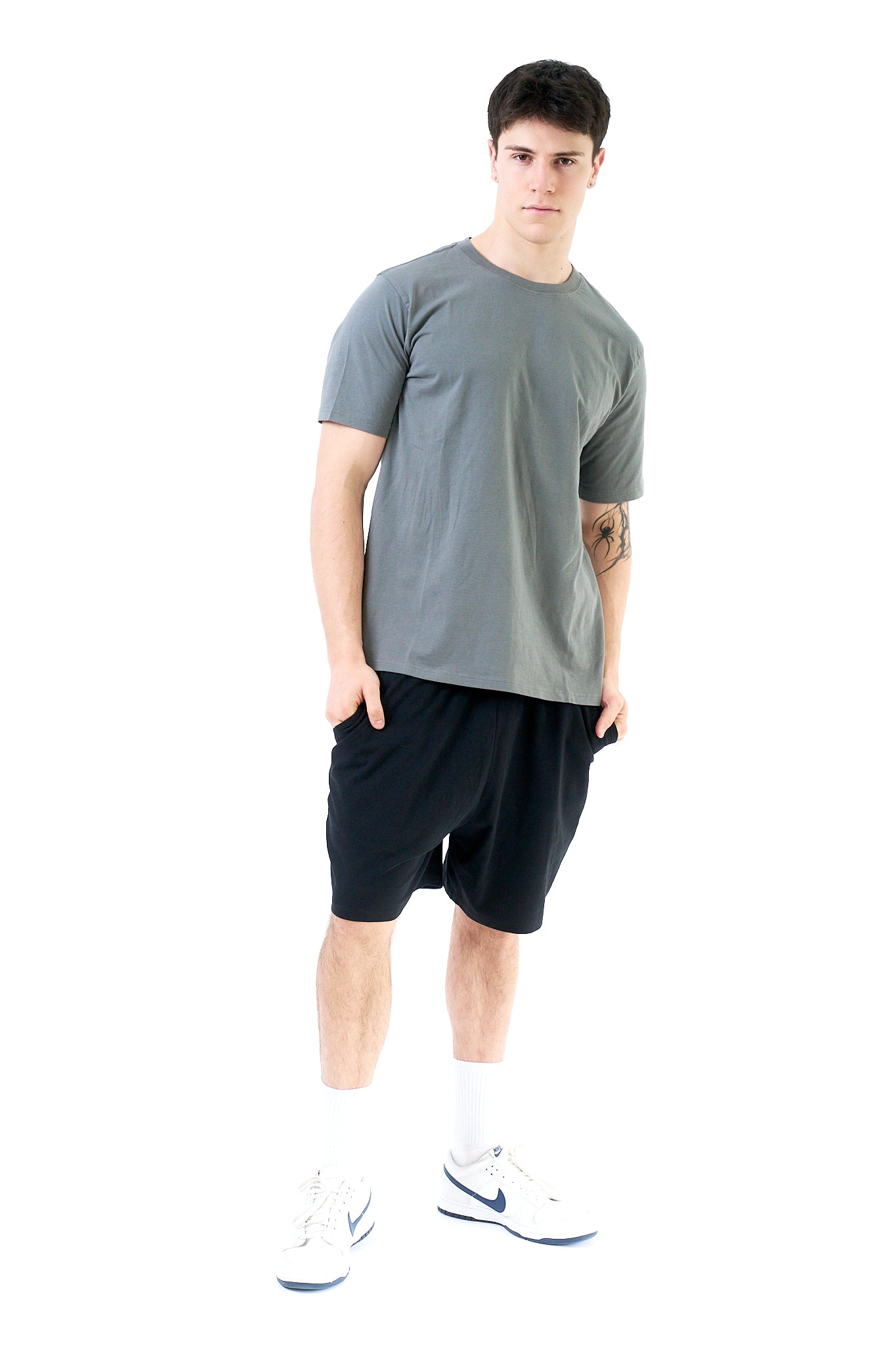 Organic Cotton Classic Crew Neck Tee for Men