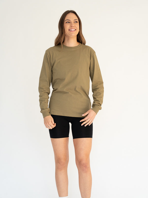Organic Cotton Long Sleeve T-shirt for Women