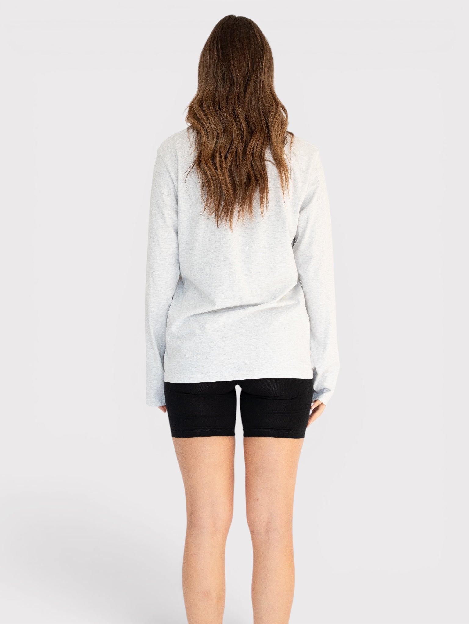 Long Sleeve T-shirt with Ribbed Cuff - Organic Cotton
