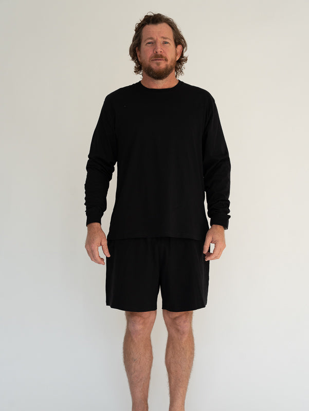 Organic Cotton Long Sleeve T-shirt for Men