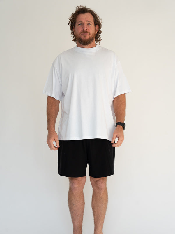 Organic Cotton Oversized High Neck T-shirt for Men