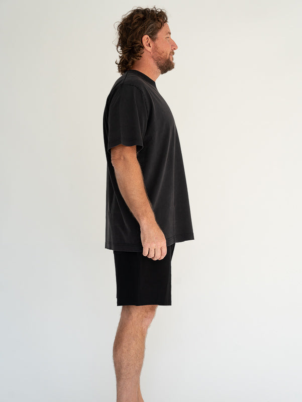 Organic Cotton Heavy Oversized Faded T-shirt for Men