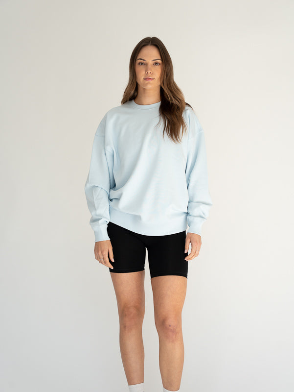 Organic Cotton Unisex Oversized Crew Neck Jumper