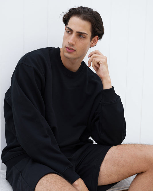 Oversized jumper - Black