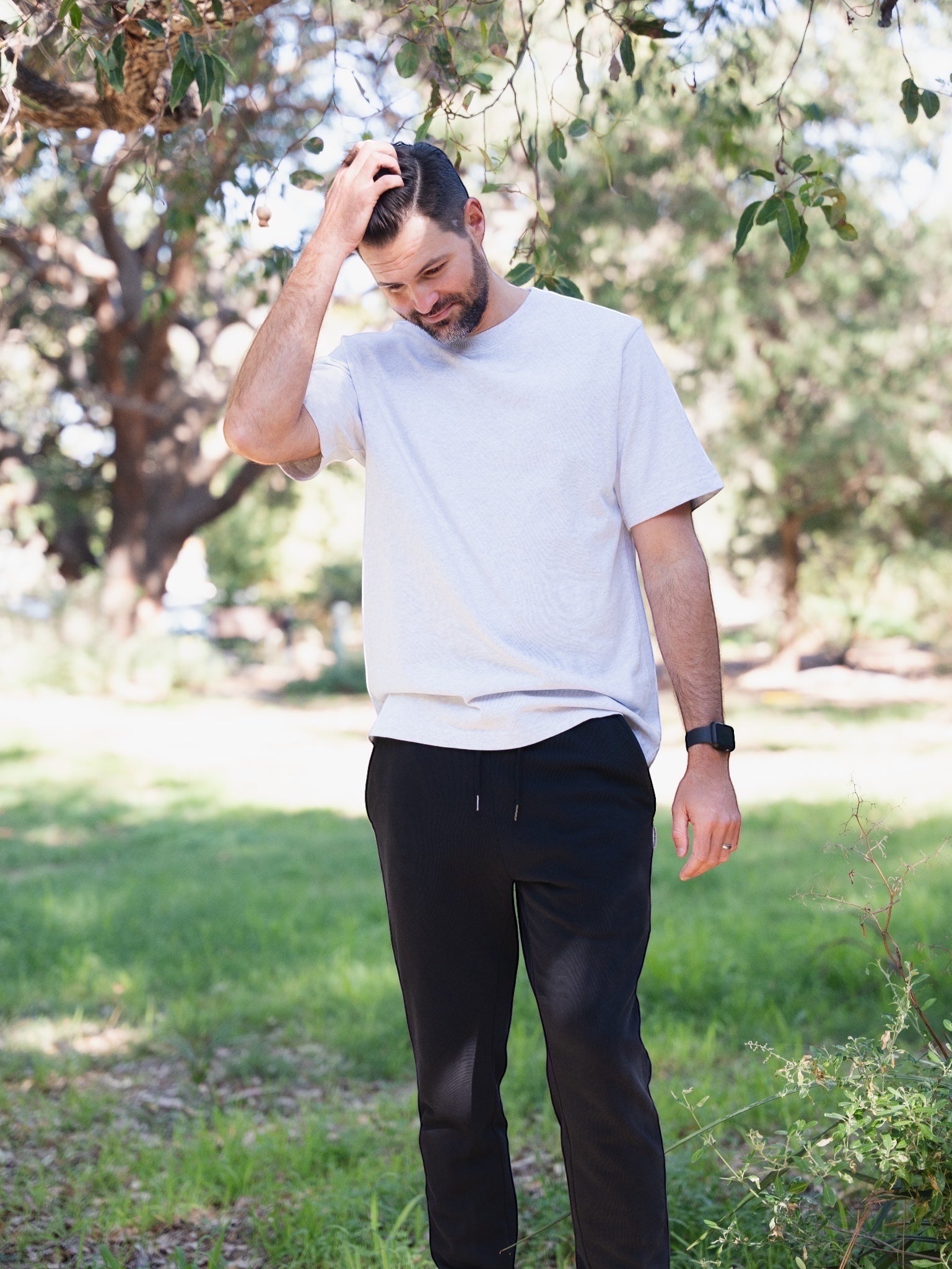 Heavy grey STAPLE Co t-shirt