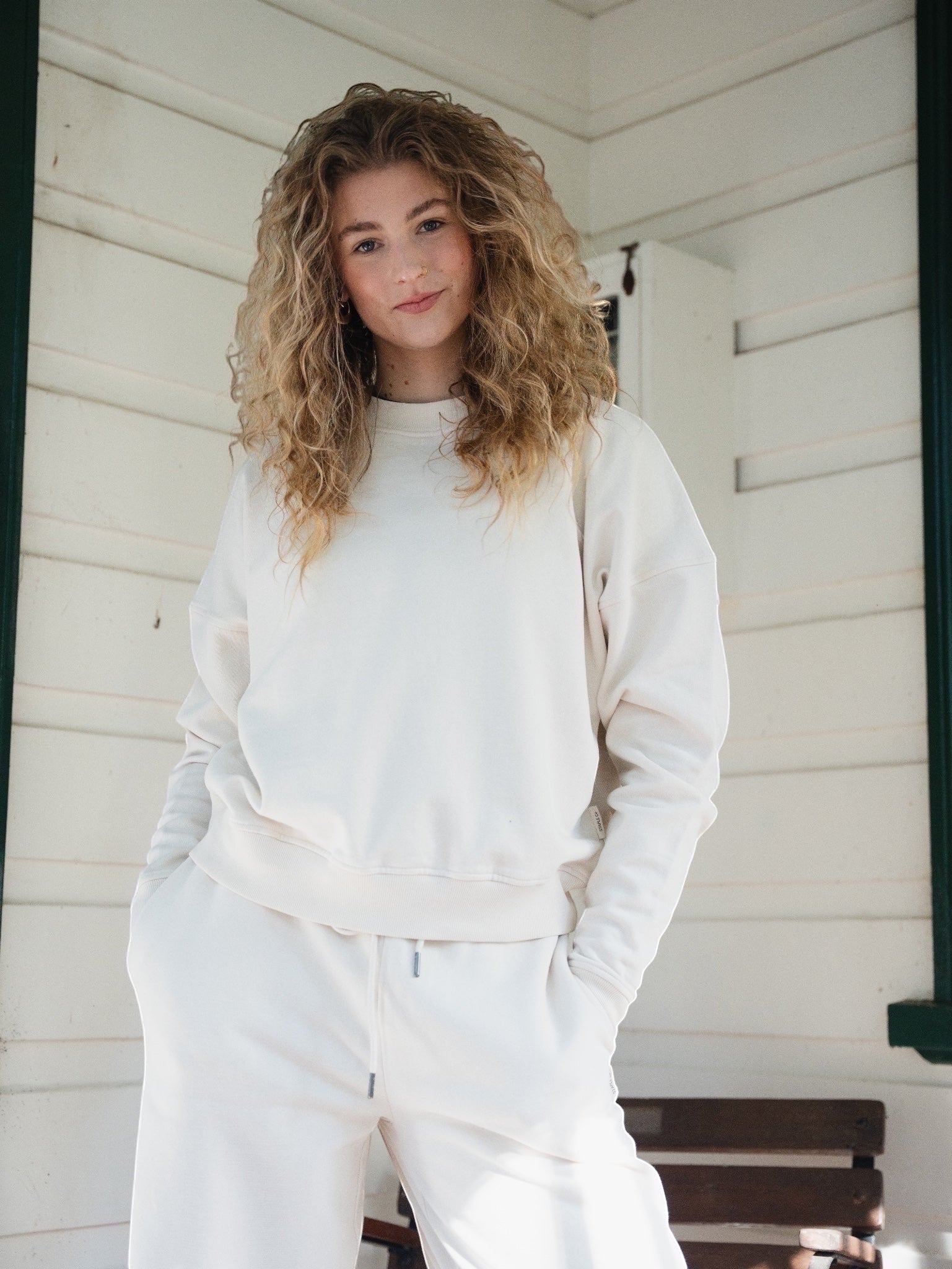 Natural raw sweatset from STAPLE Co