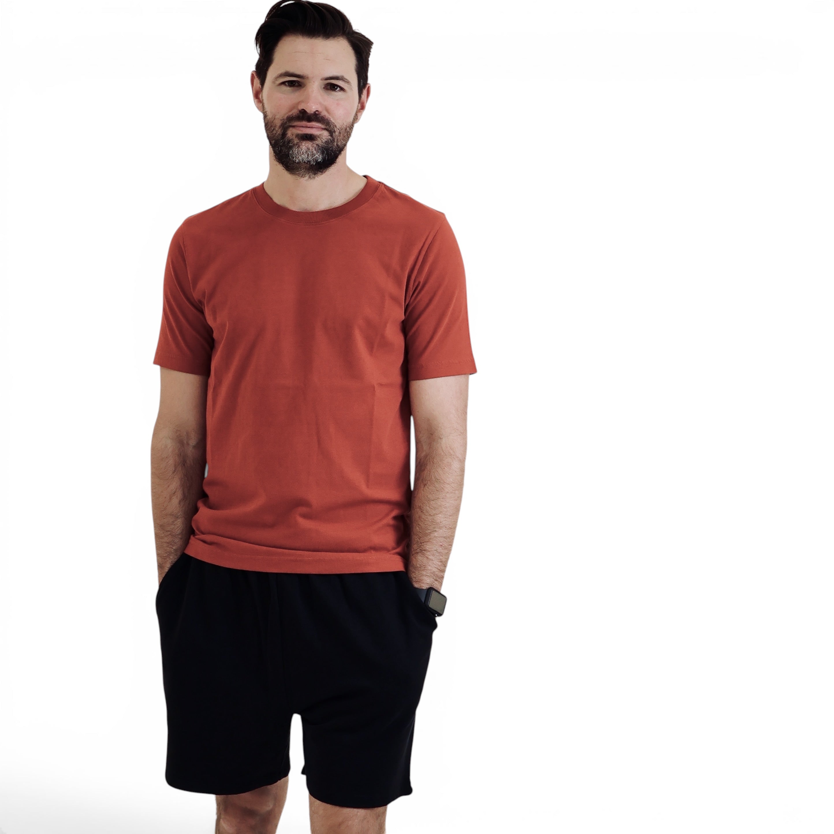 Chilli Red organic cotton t-shirt