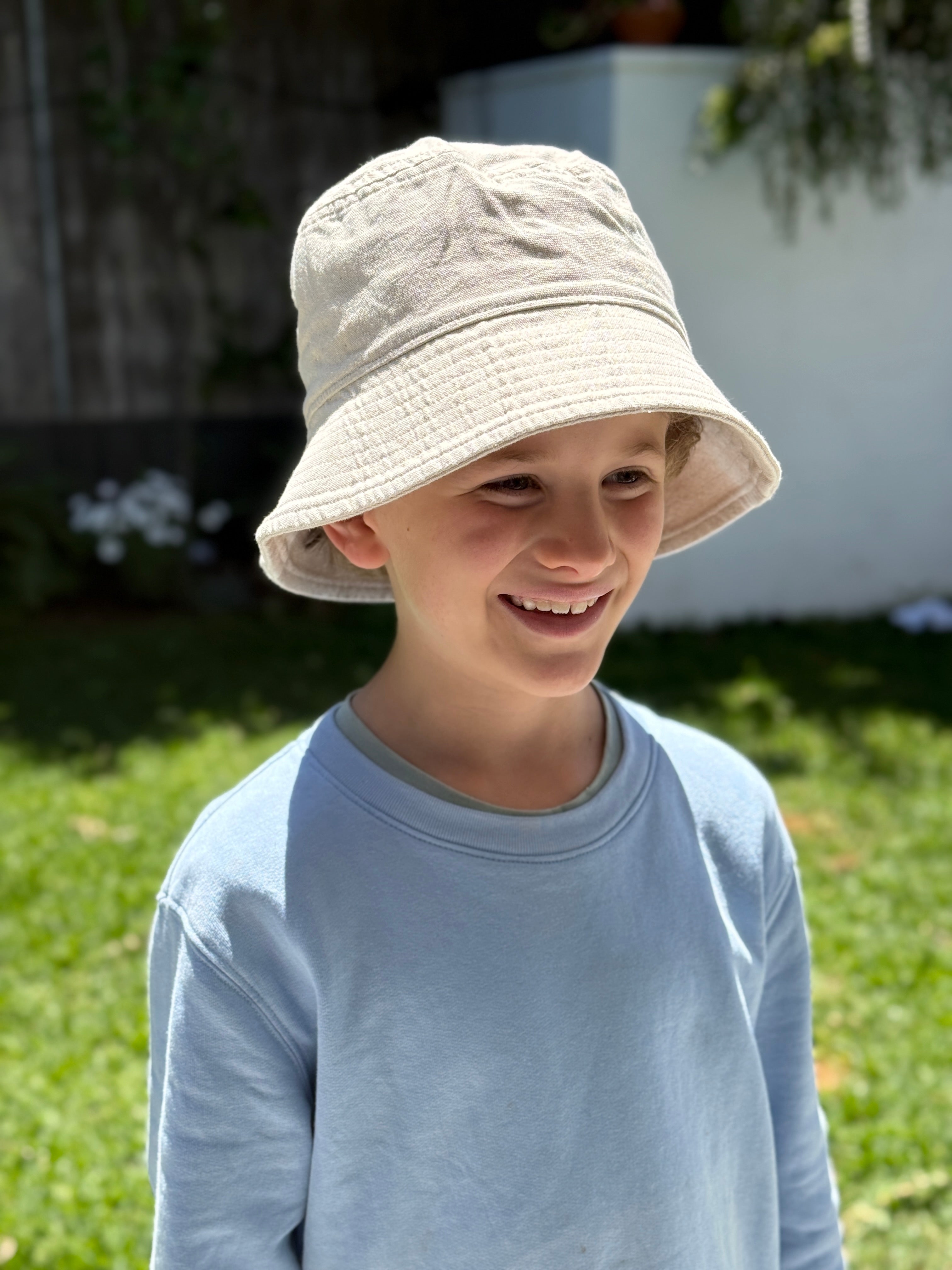 Organic Cotton natural raw hat