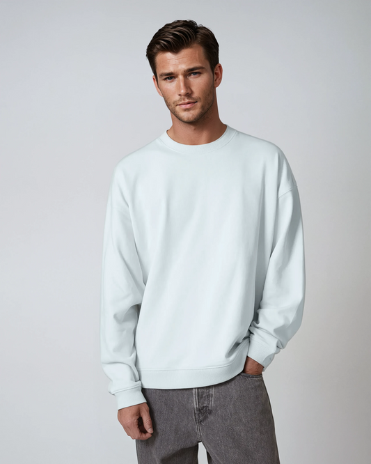 Oversized jumper - Blue Ice