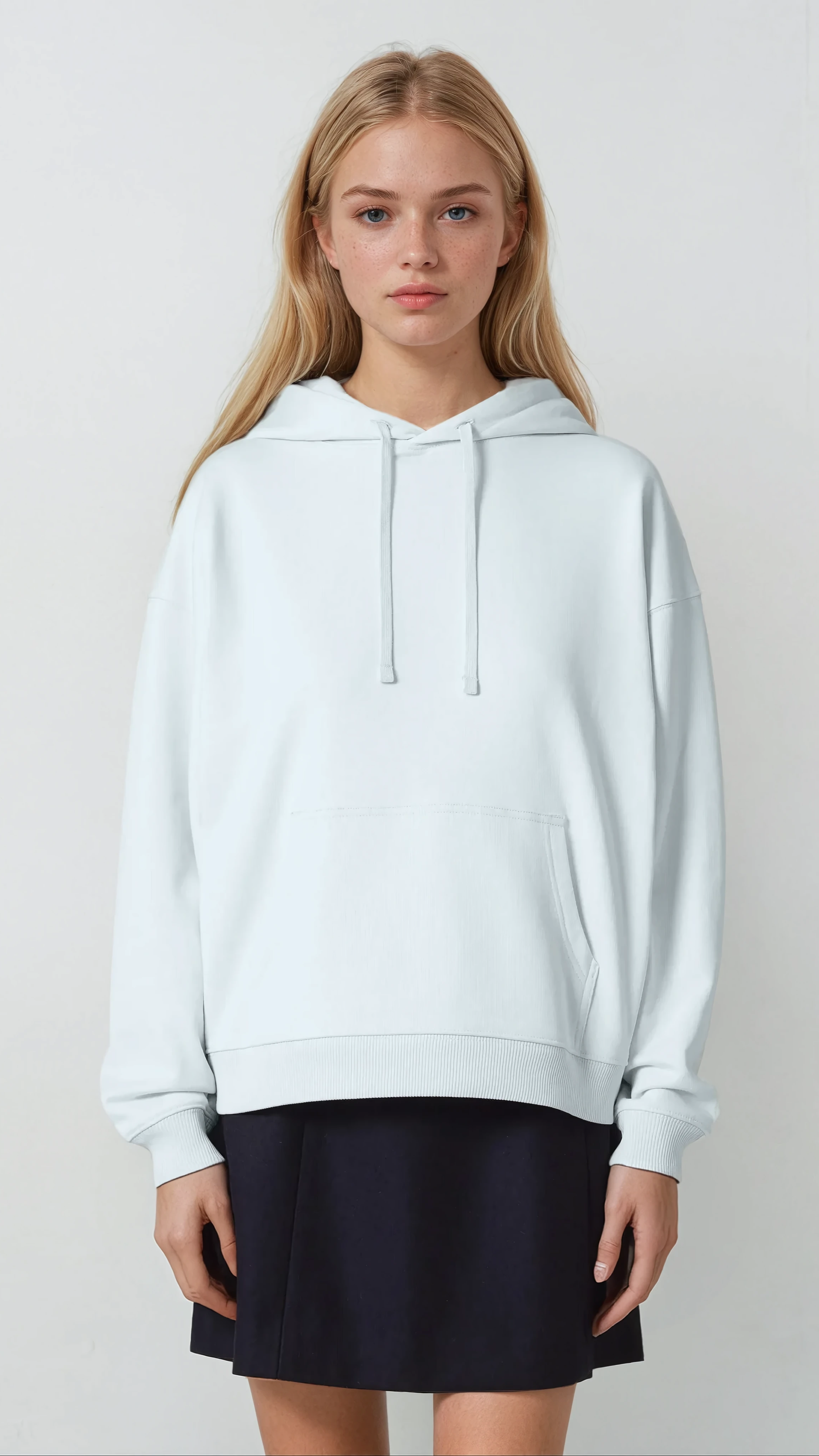 Oversized Hoodie - Blue Ice