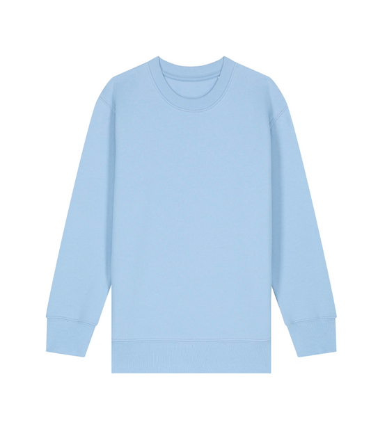 Organic Cotton kids jumper - Blue Soul