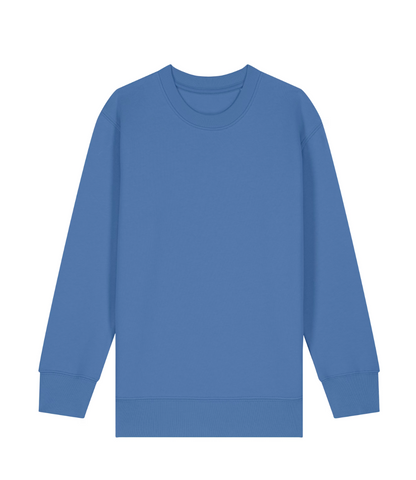 Organic Cotton kids jumper - Bright Blue