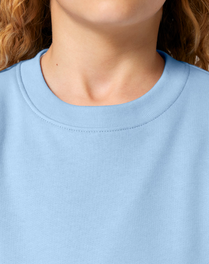 Organic Cotton kids jumper - Blue Soul