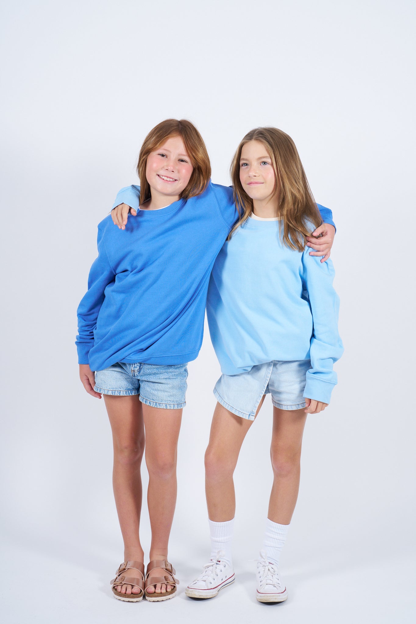 Organic Cotton kids jumper - Blue Soul